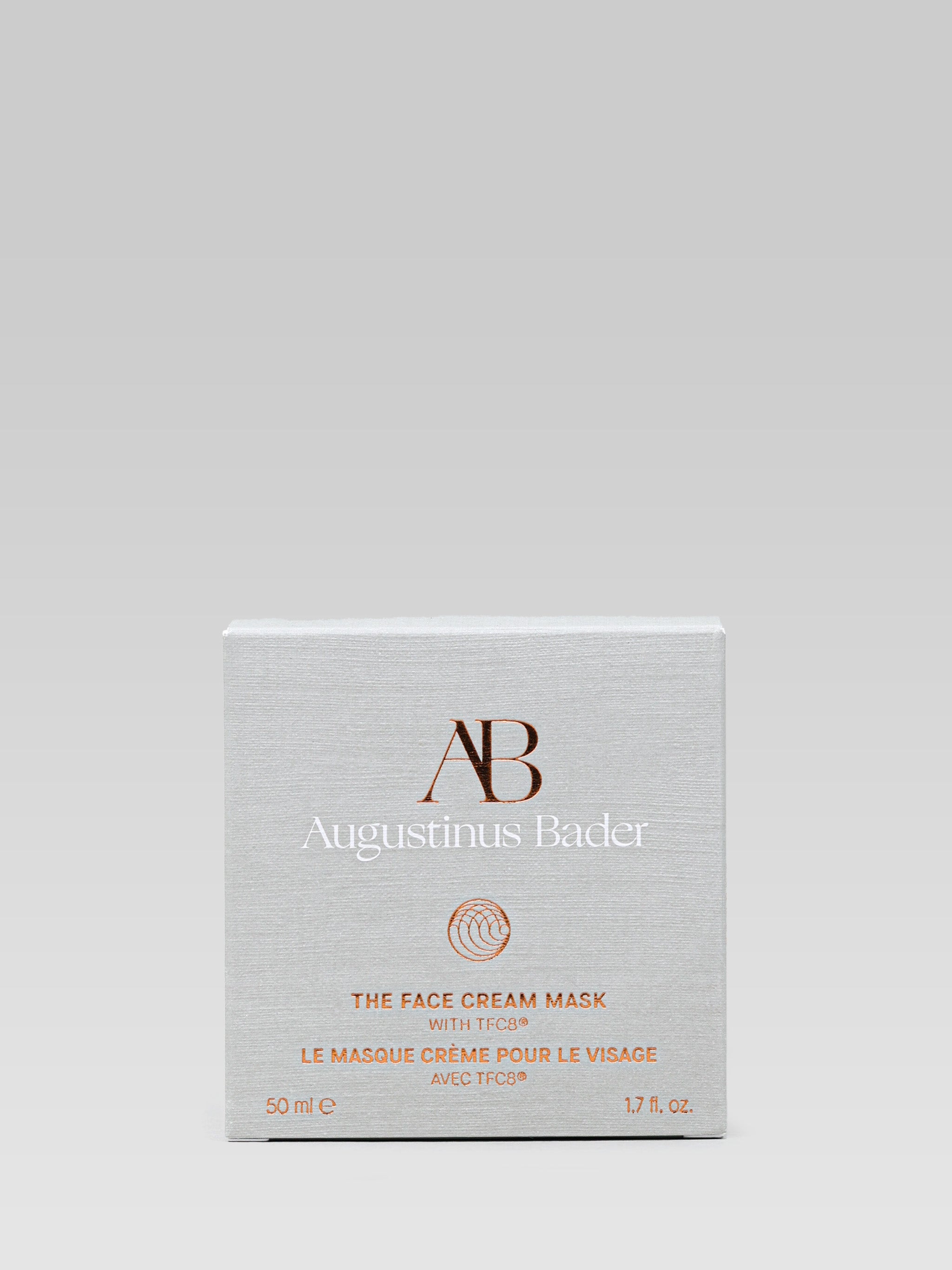 AUGUSTINUS BADER The Face Cream Mask packaging