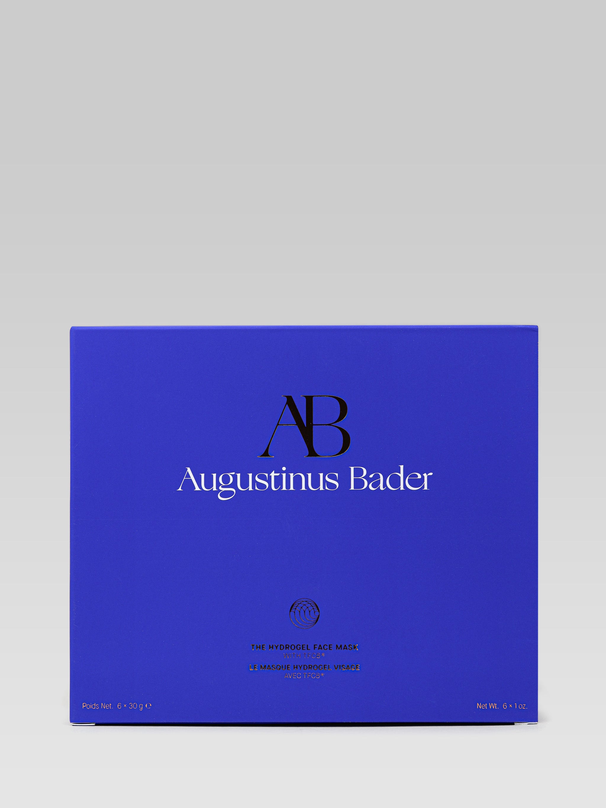 AUGUSTINUS BADER The Hydrogel Face Mask packaging