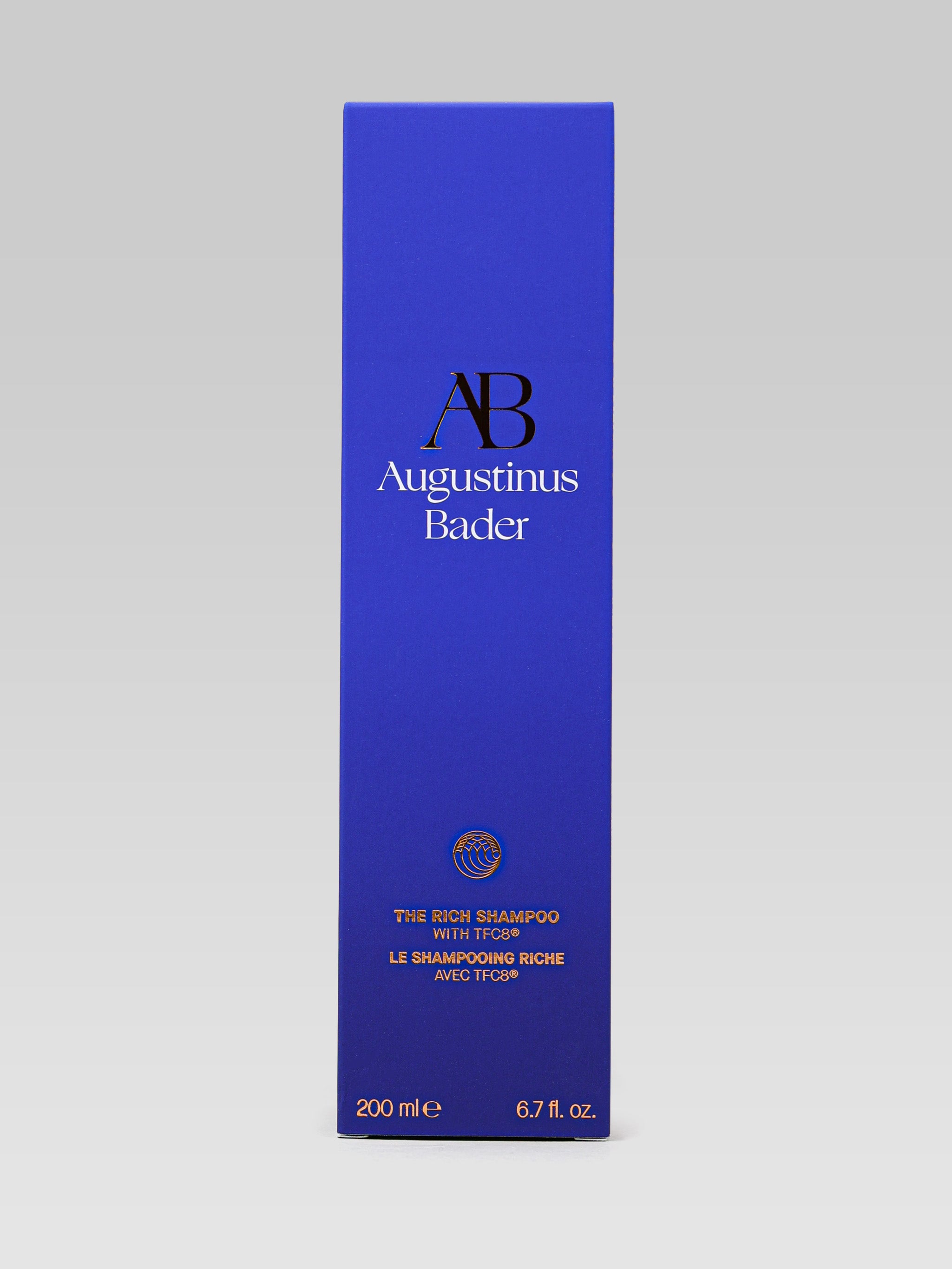 AUGUSTINUS BADER The Rich Shampoo packaging