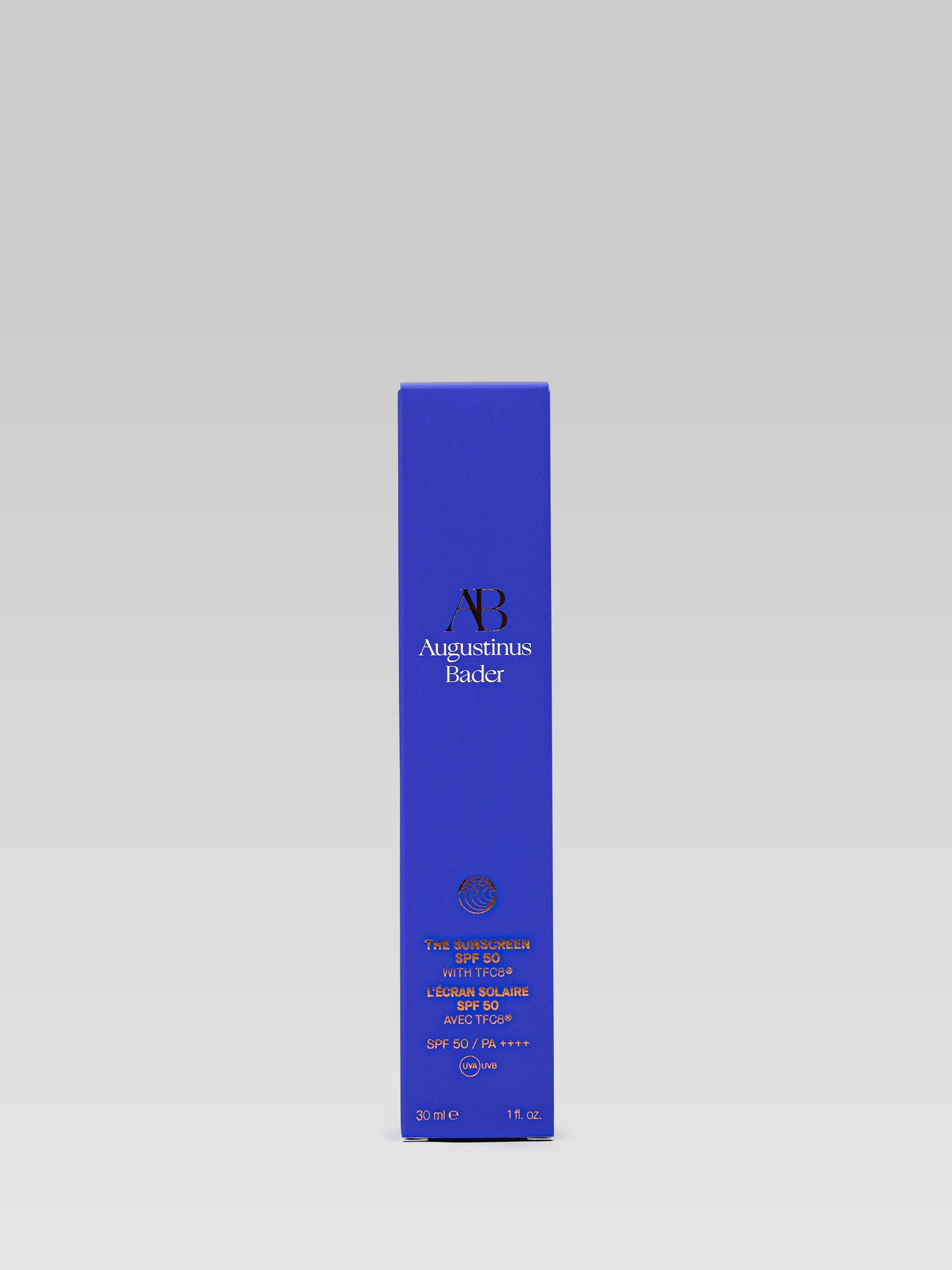 AUGUSTINUS BADER The Sunscreen SPF 50 packaging