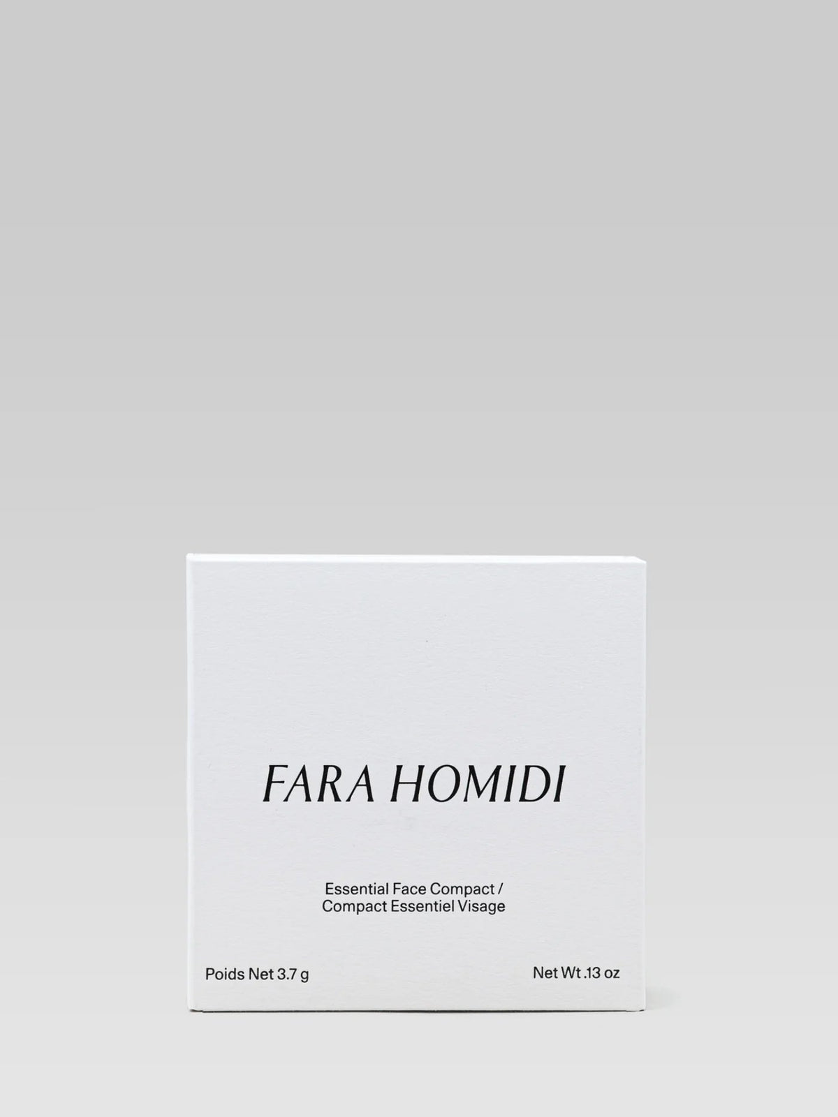 FARA HOMIDI Essential Face Compact packaging