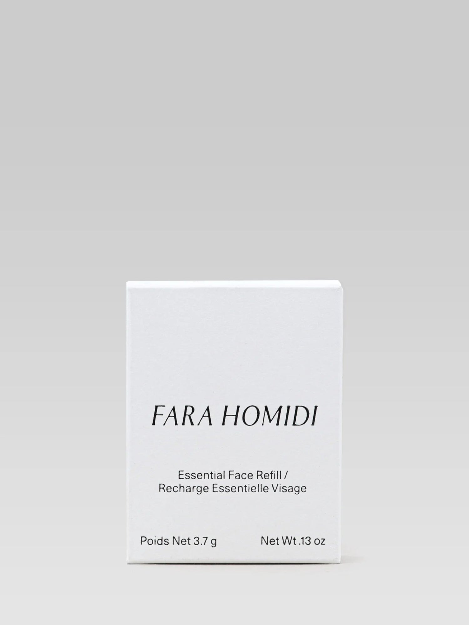FARA HOMIDI Essential Face Compact Refill Creme Packaging