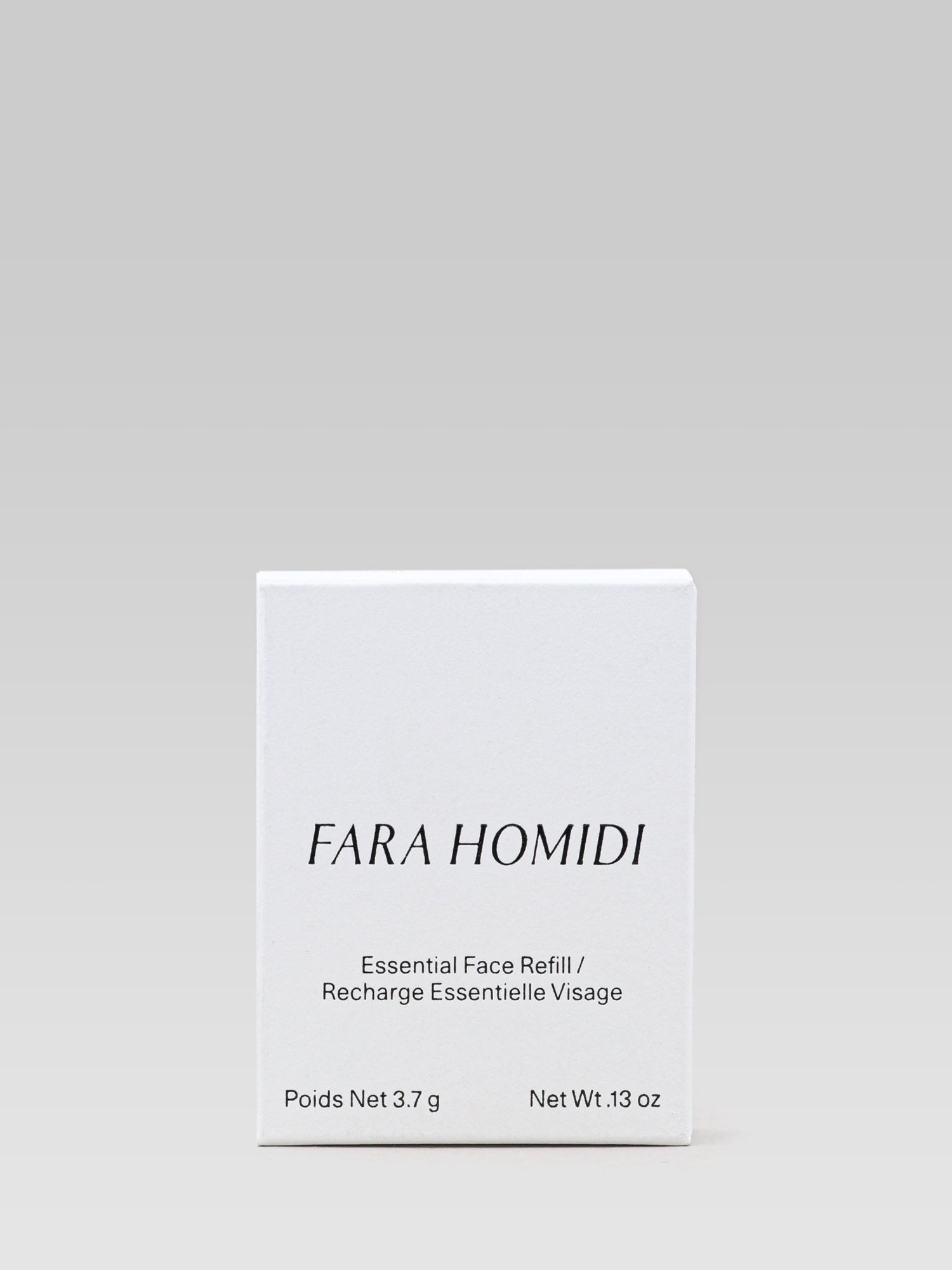 FARA HOMIDI Essential Face Compact Refill Silvette Packaging