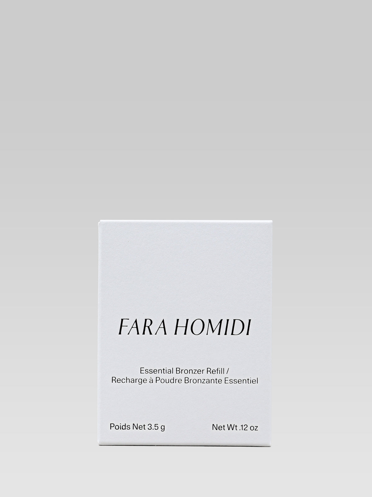 FARA HOMIDI Essential Bronzer Compact - Refill packaging 3