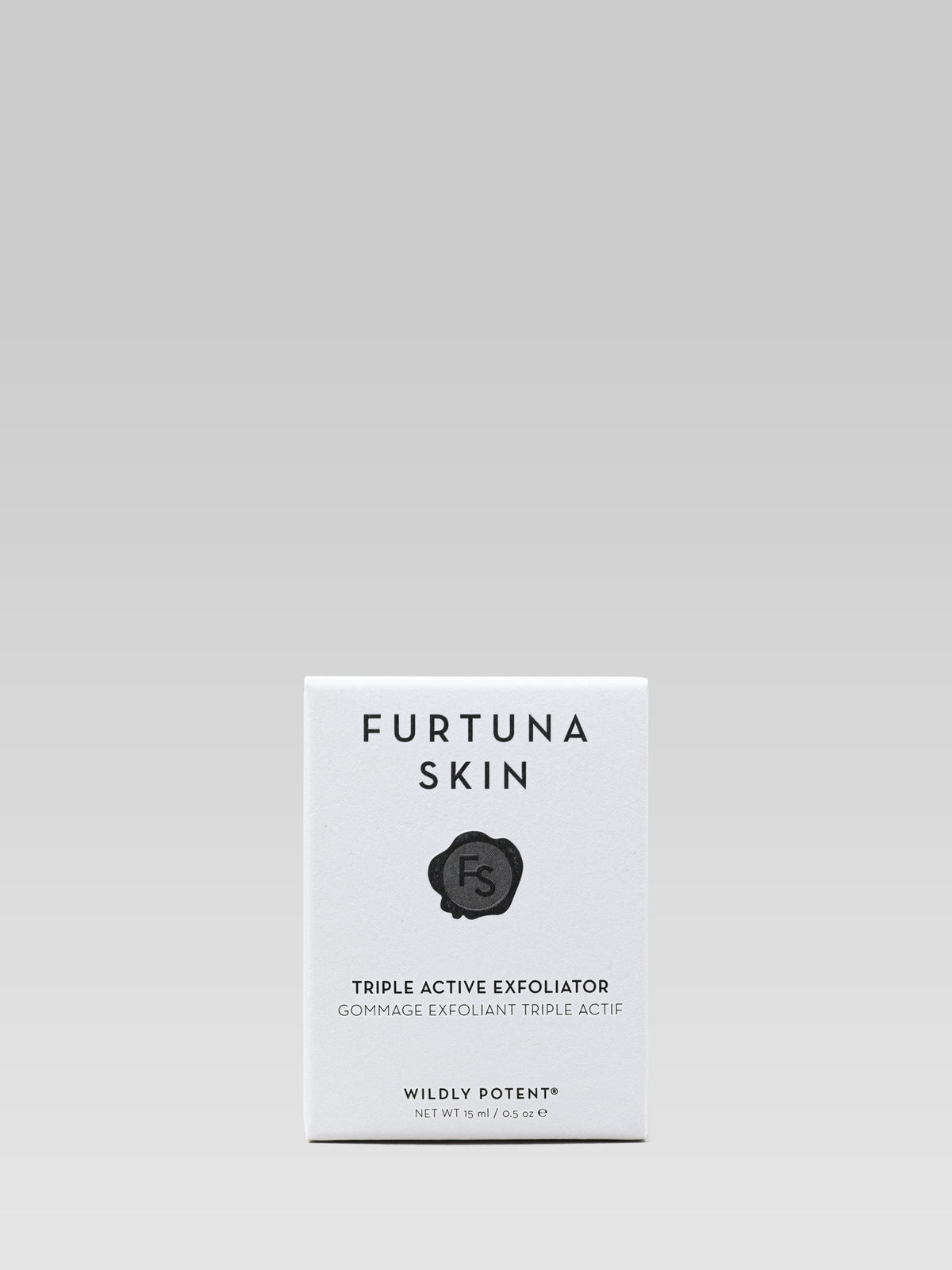 Furtuna Skin Triple Active Exfoliator 15 ml packaging