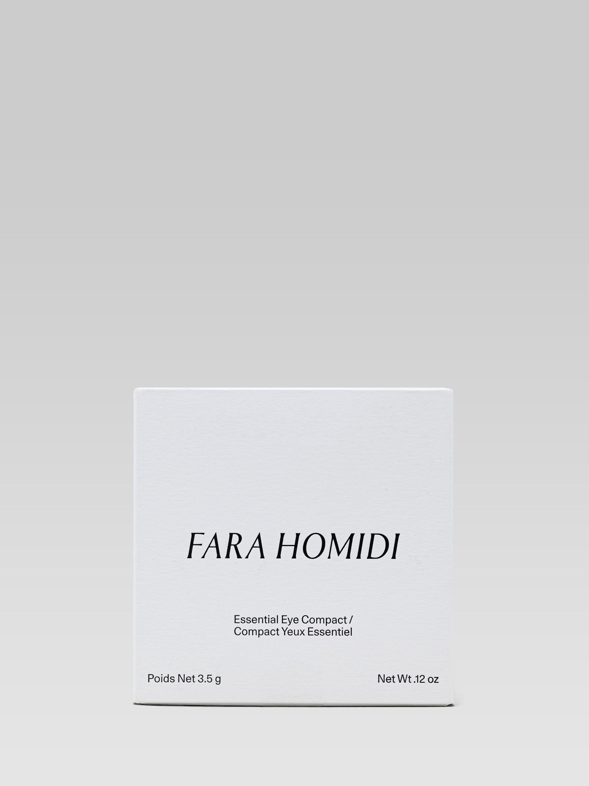 FARA HOMIDI Essential Eye Compact Packaging