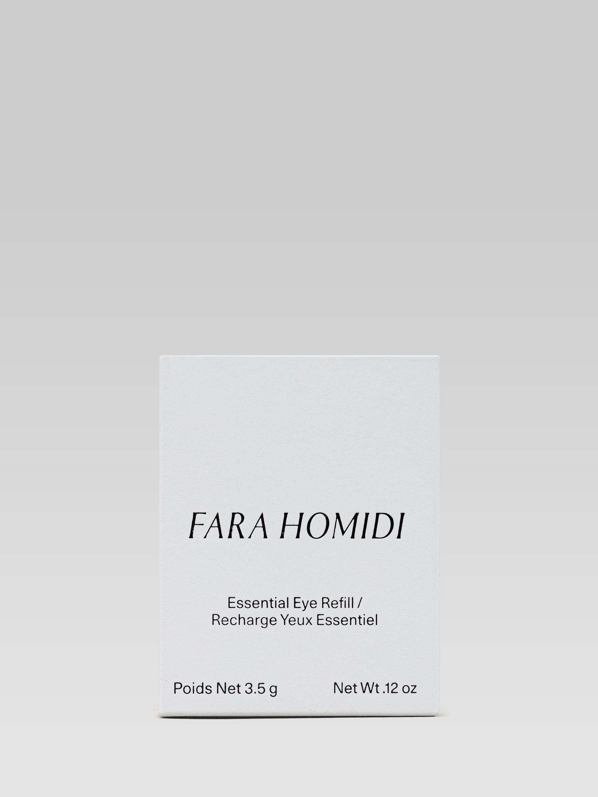 FARA HOMIDI Essential Eye Compact - Refill packaging