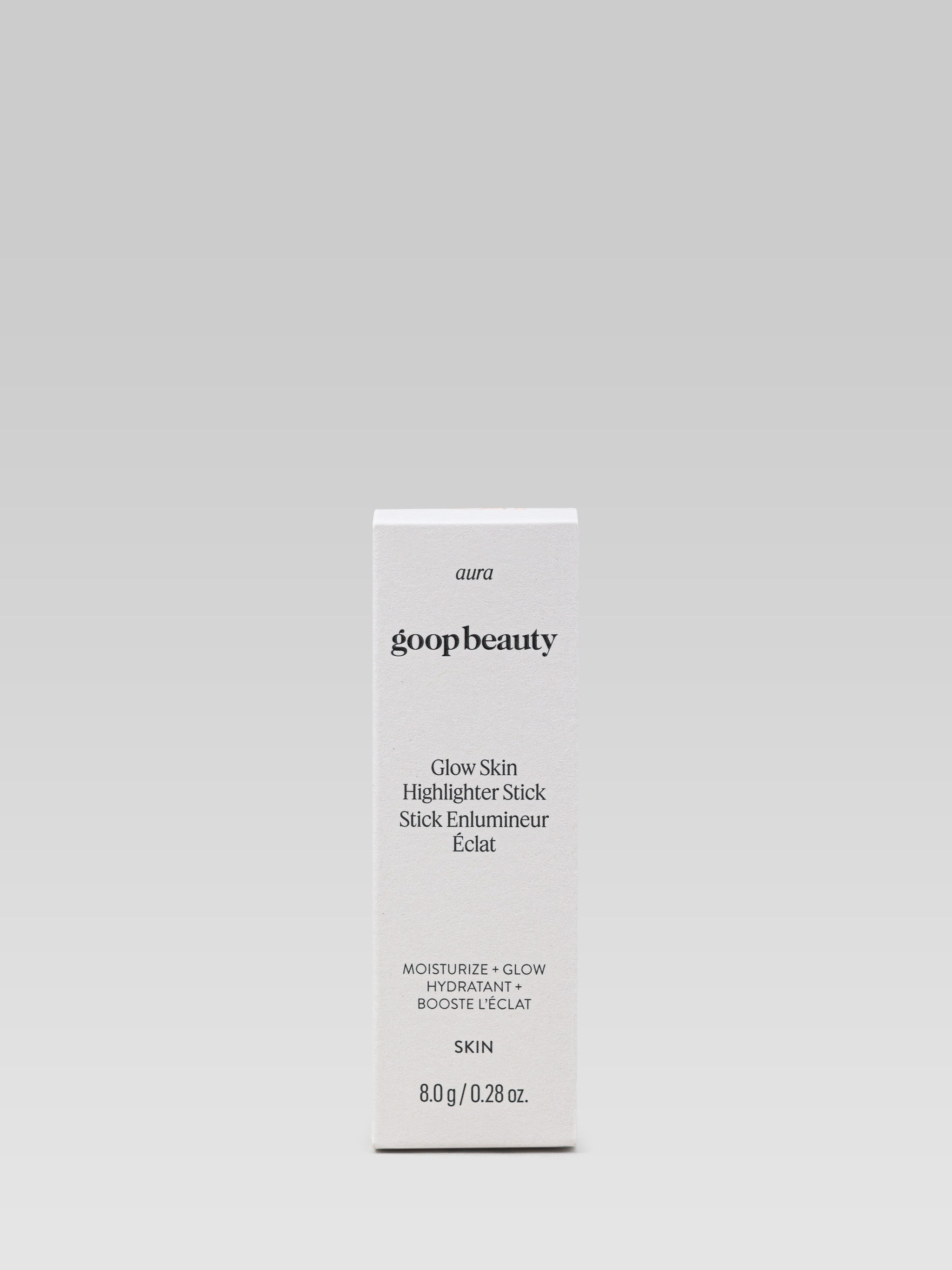 GOOP BEAUTY Glow Skin Highlighter Stick Aura packaging