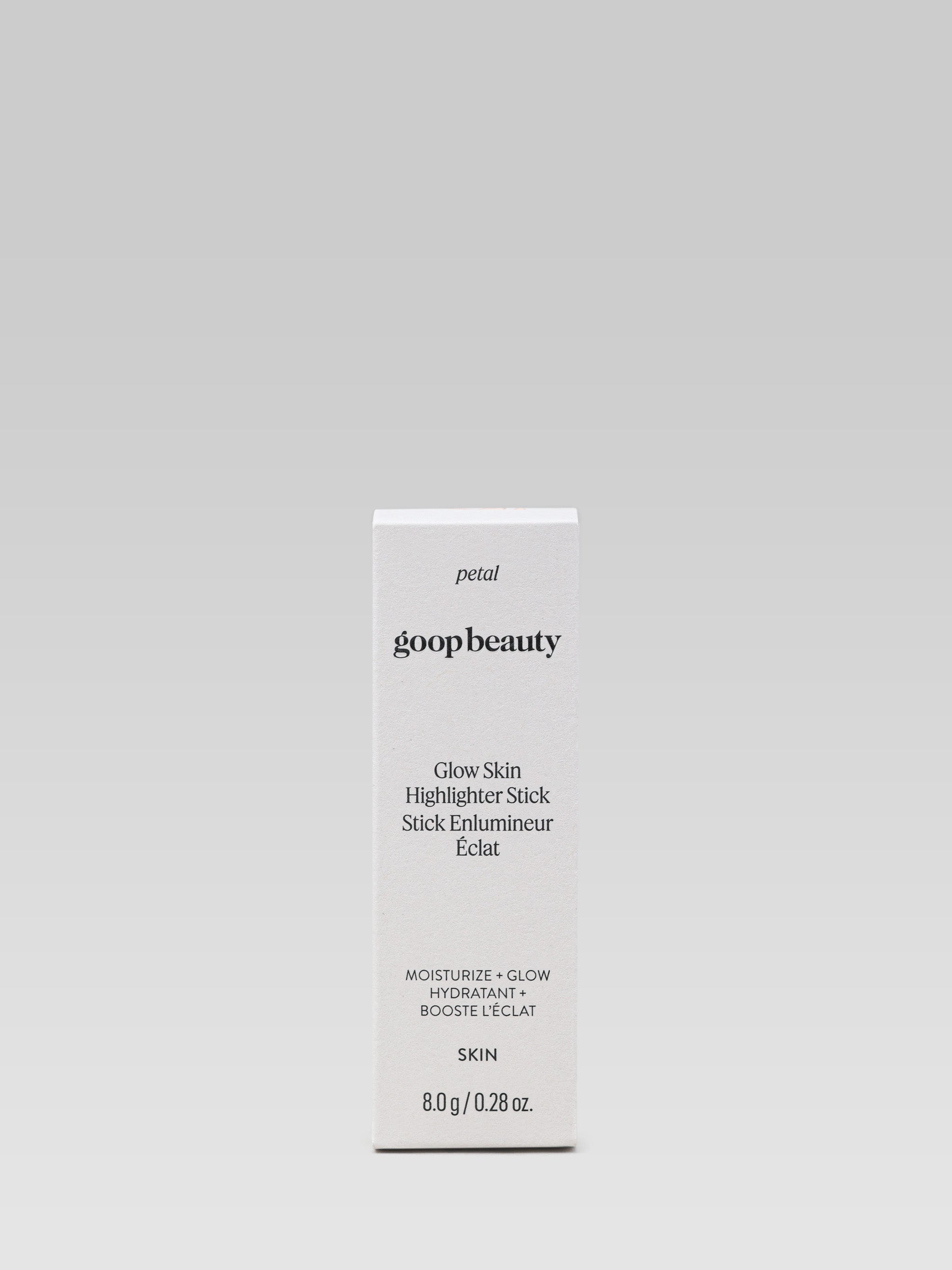 GOOP BEAUTY Glow Skin Highlighter Stick Petal Packaging
