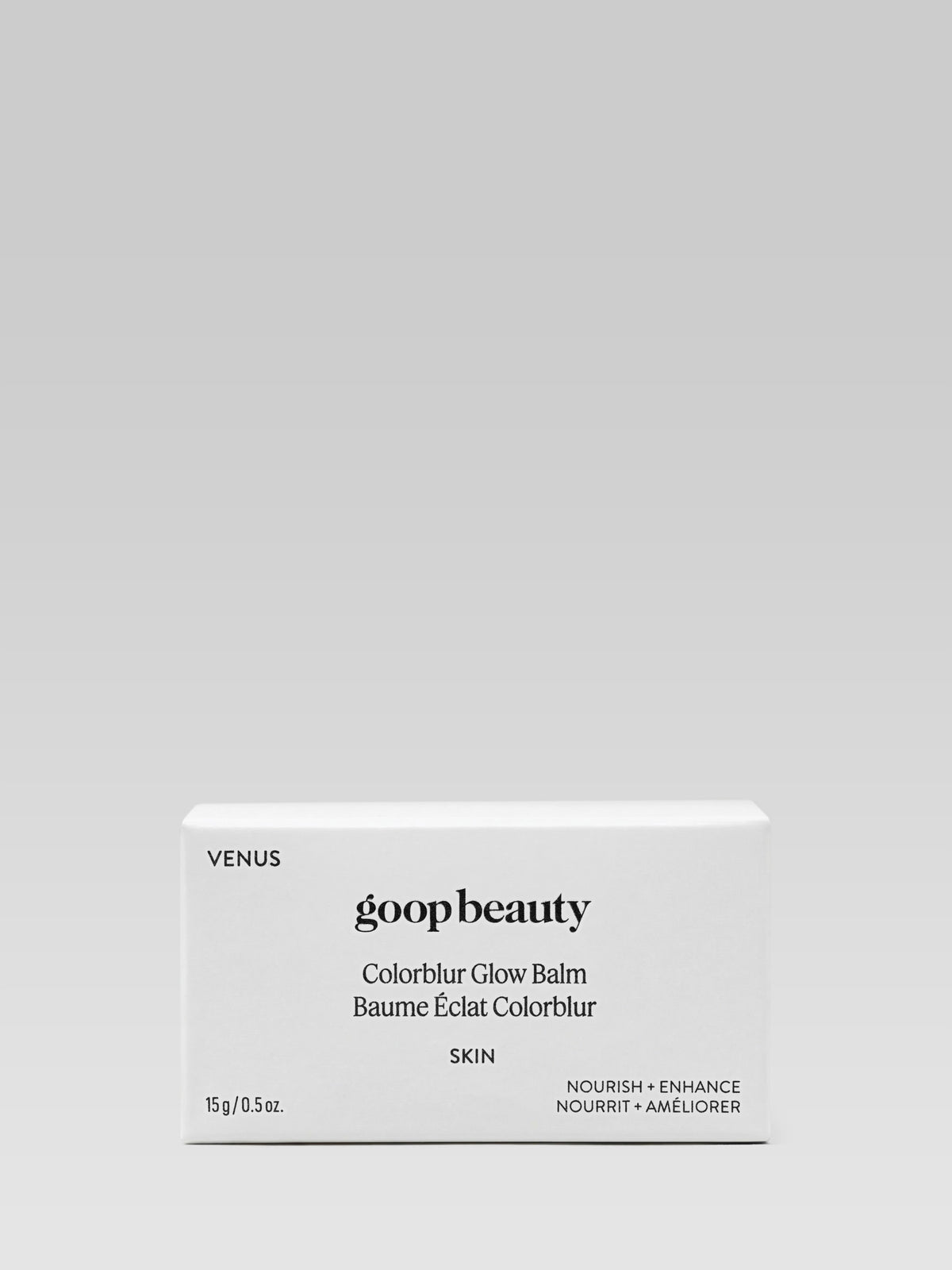 goop beauty Colorblur Glow Balm in Venus packaging