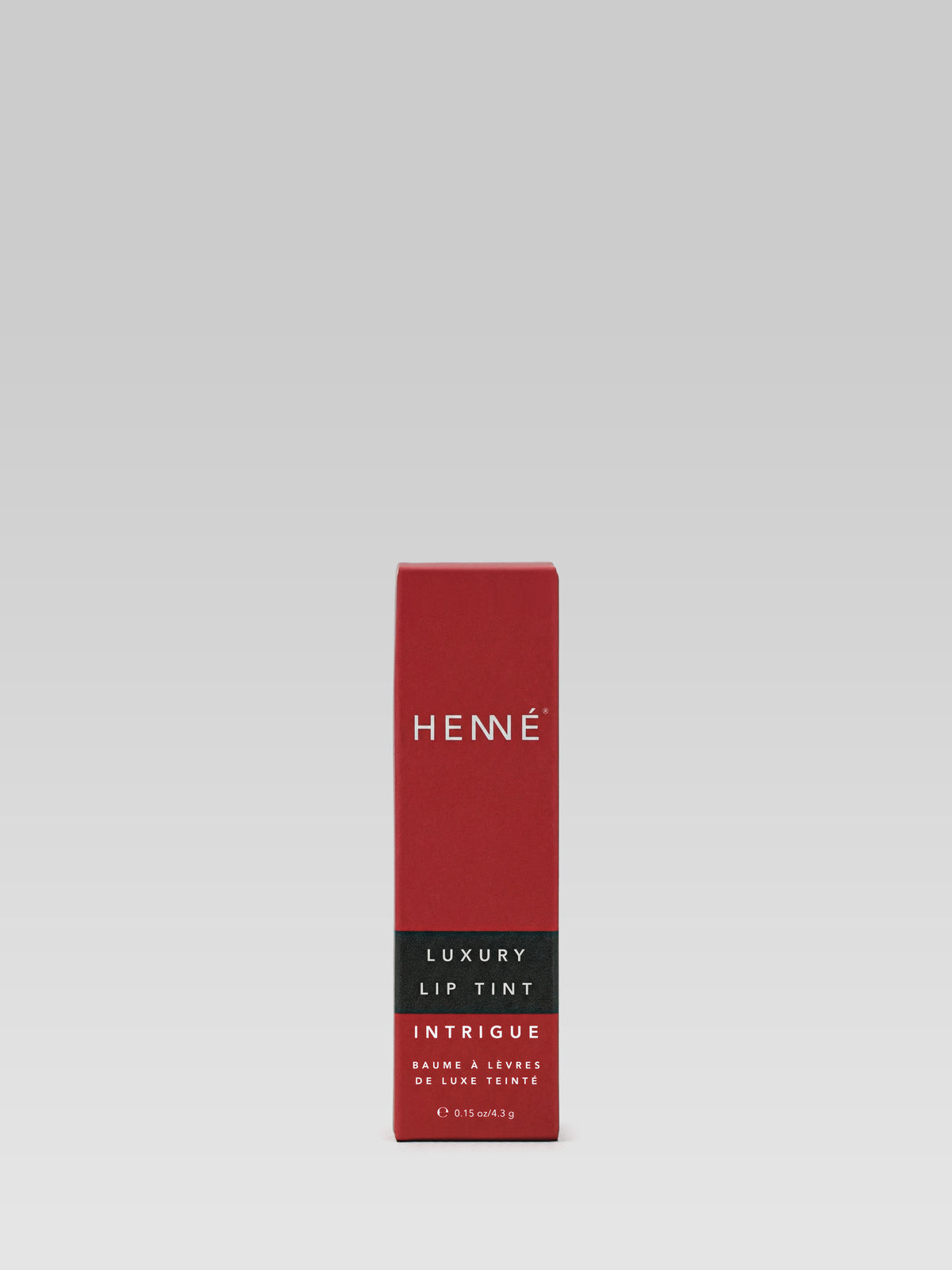 HENNÉ ORGANICS Luxury Lip Tint Intrigue packaging