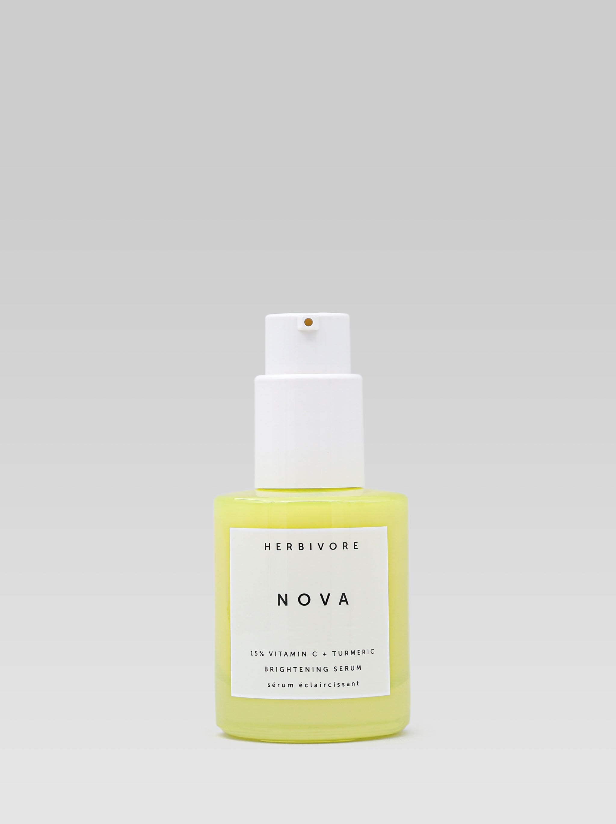 HERBIVORE BOTANICALS Nova Brightening Serum 15% Vitamin C and Turmeric Brightening Serum product shot 