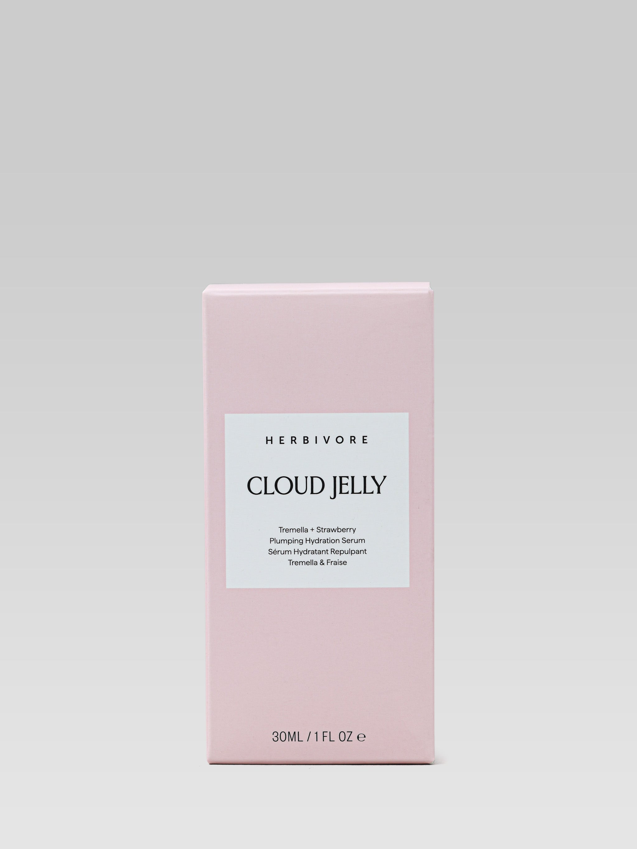 HERBIVORE BOTANICALS Cloud Jelly Pink Plumping Hydration Serum packaging