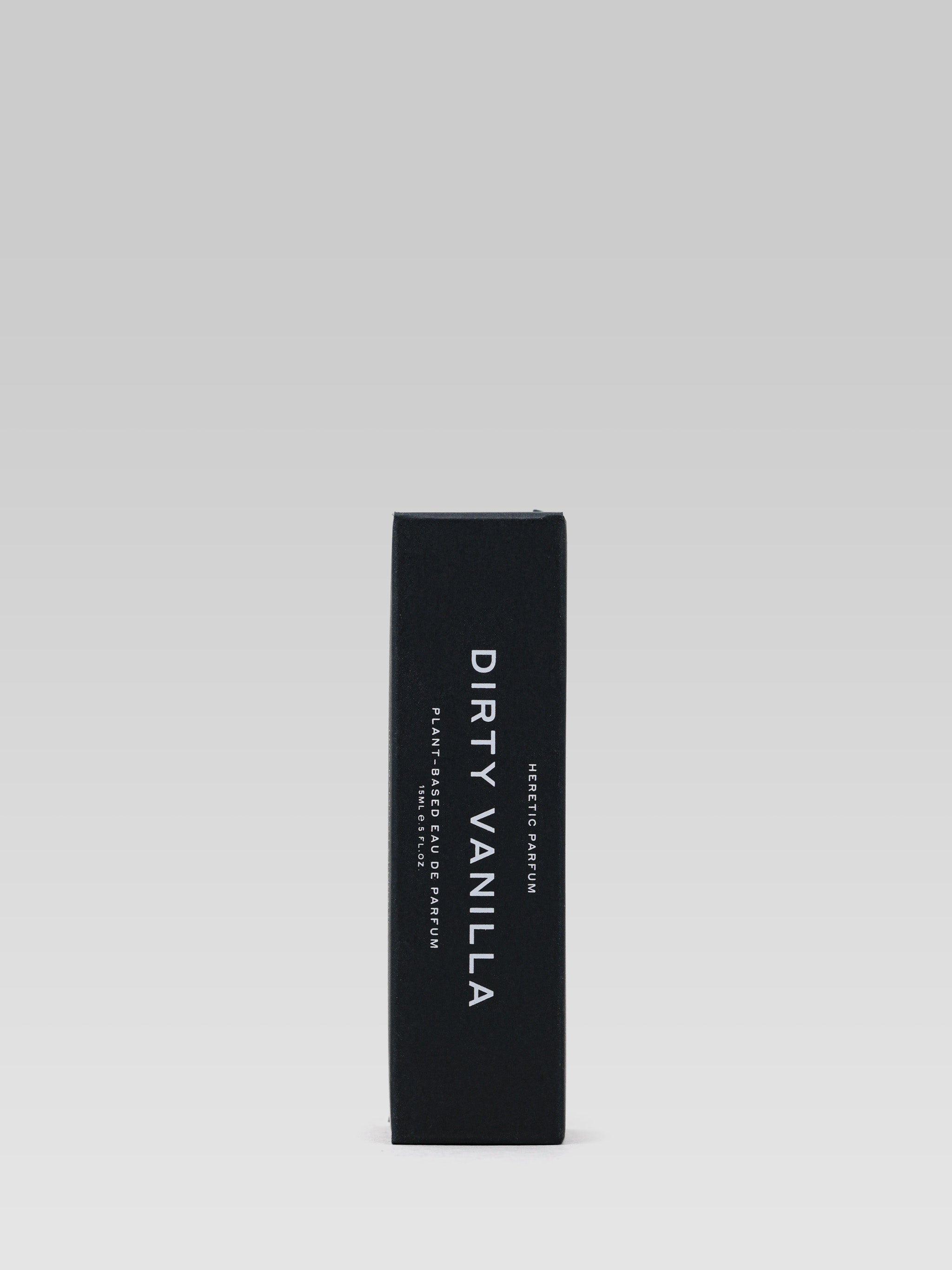 Heretic Parfum Dirty Vanilla Travel Size product packaging 
