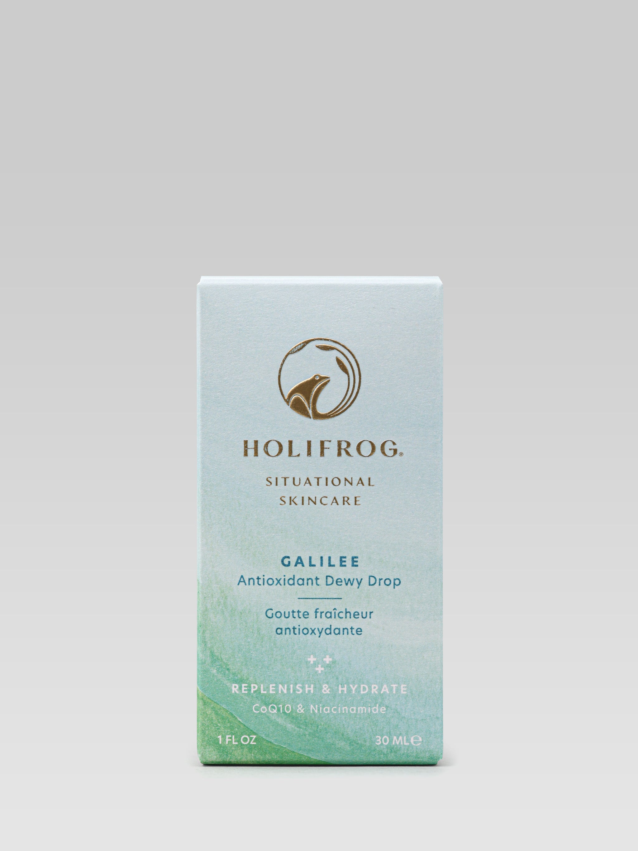 HOLIFROG Galilee Antioxidant Dewy Drop packaging