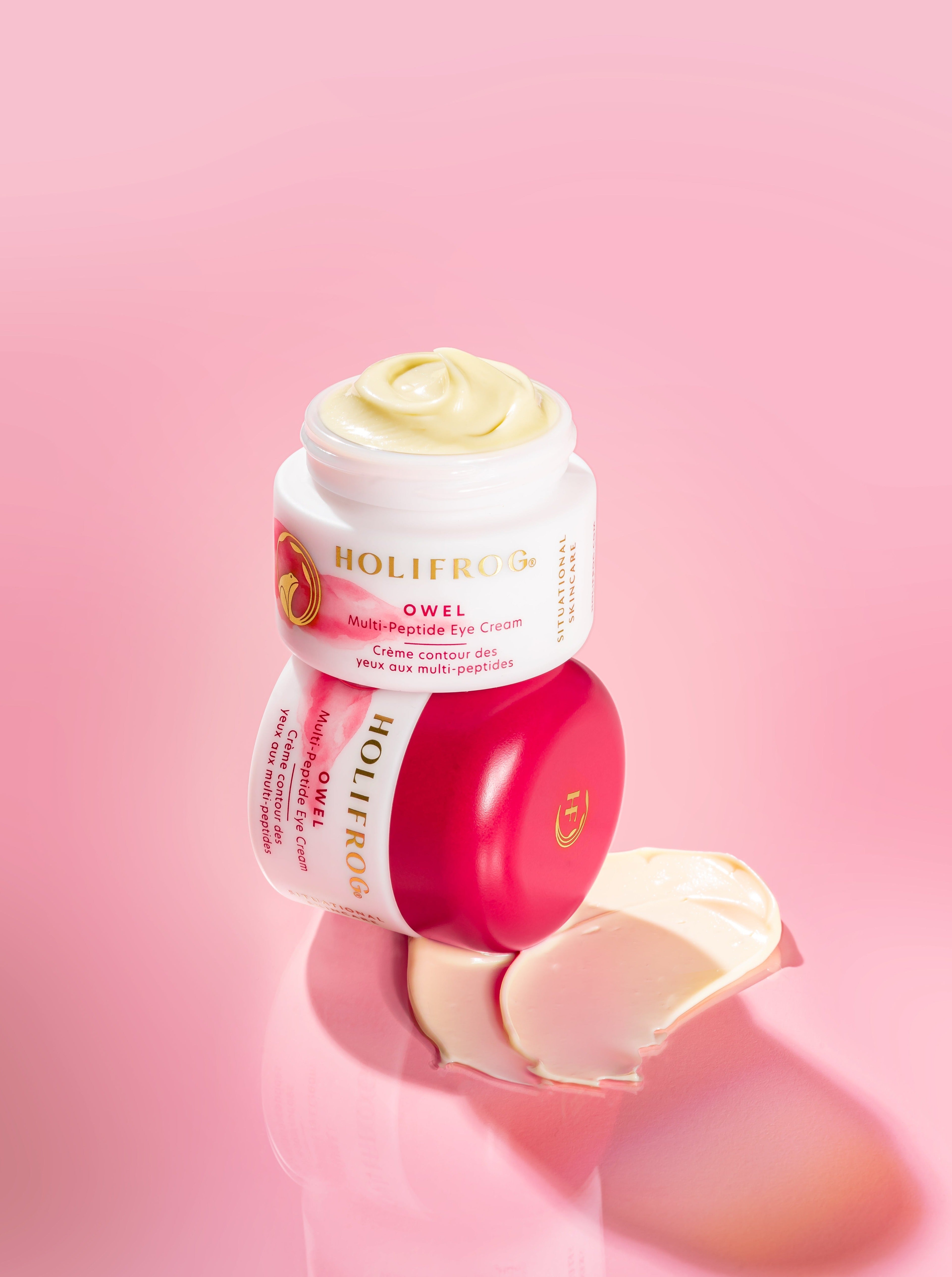 HOLIFROG Owel Multi-Peptide Eye Cream lifestyle picture