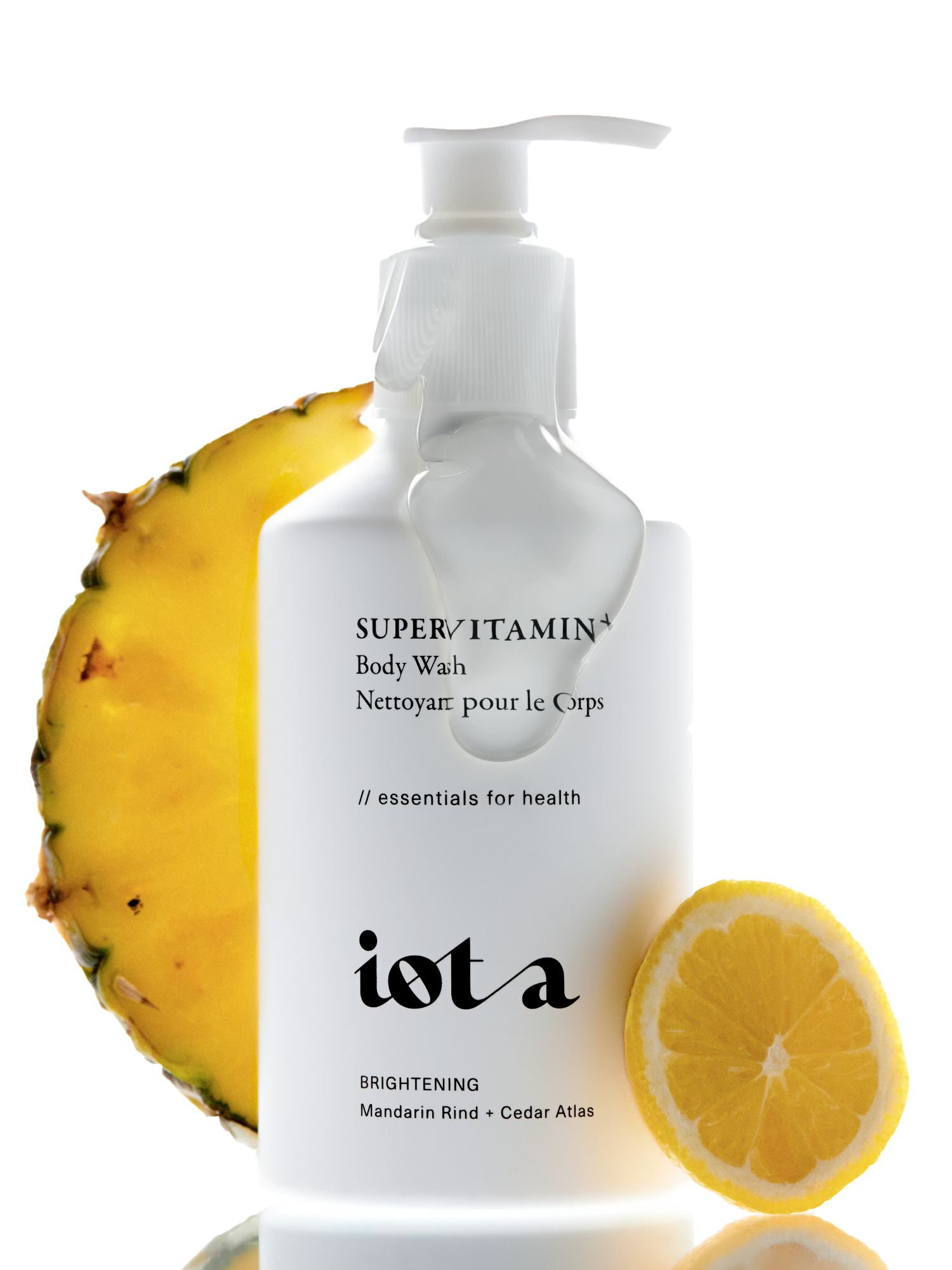 IOTA Supervitamin+ Body Wash Brightening with pineapple and orange