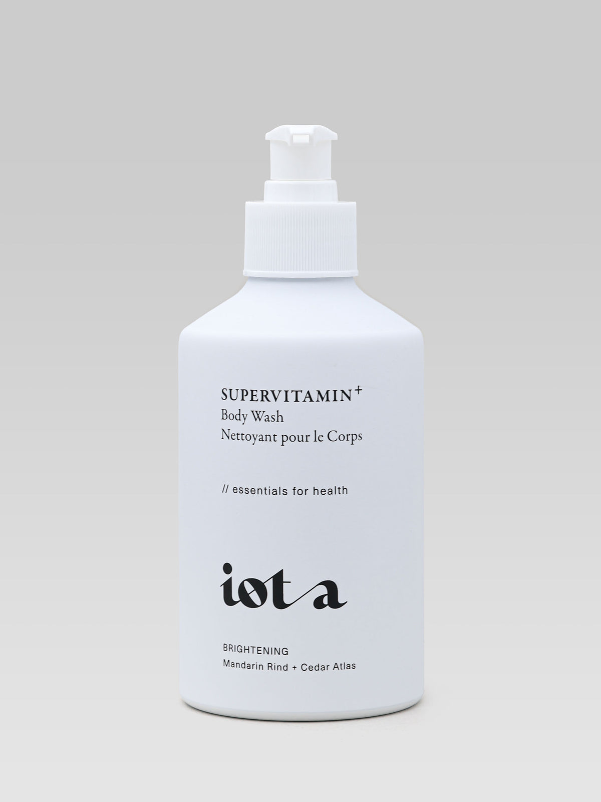 IOTA Supervitamin+ Body Wash Brightening with Mandarin Rind and Cedar Atlas