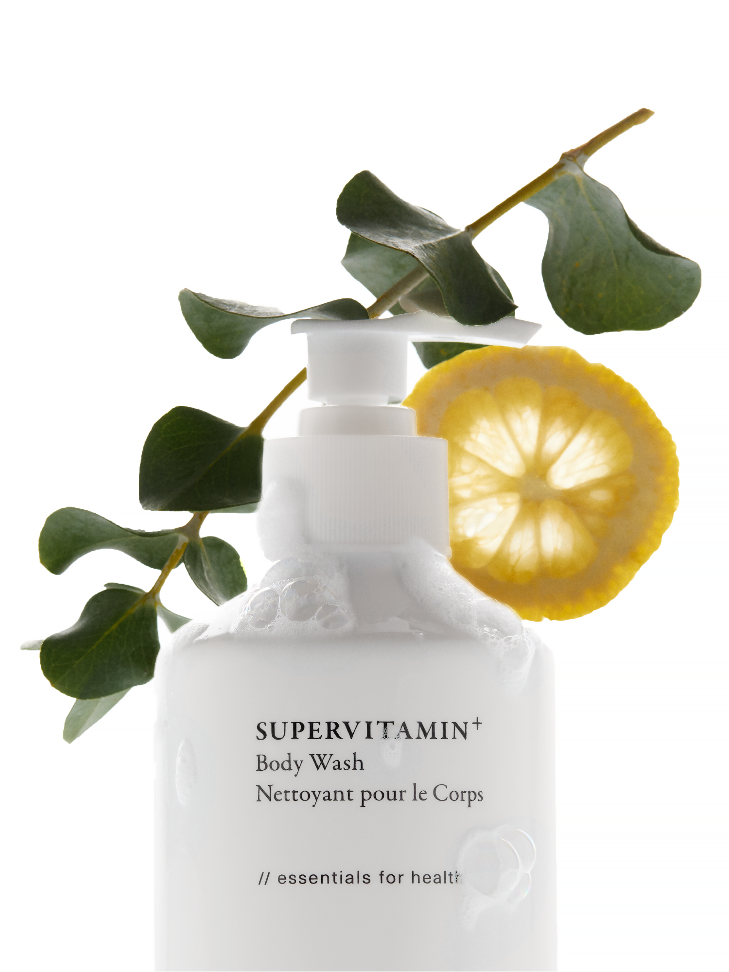 IOTA Supervitamin+ Body Wash Clarifying with eucalyptus leaves and lemon