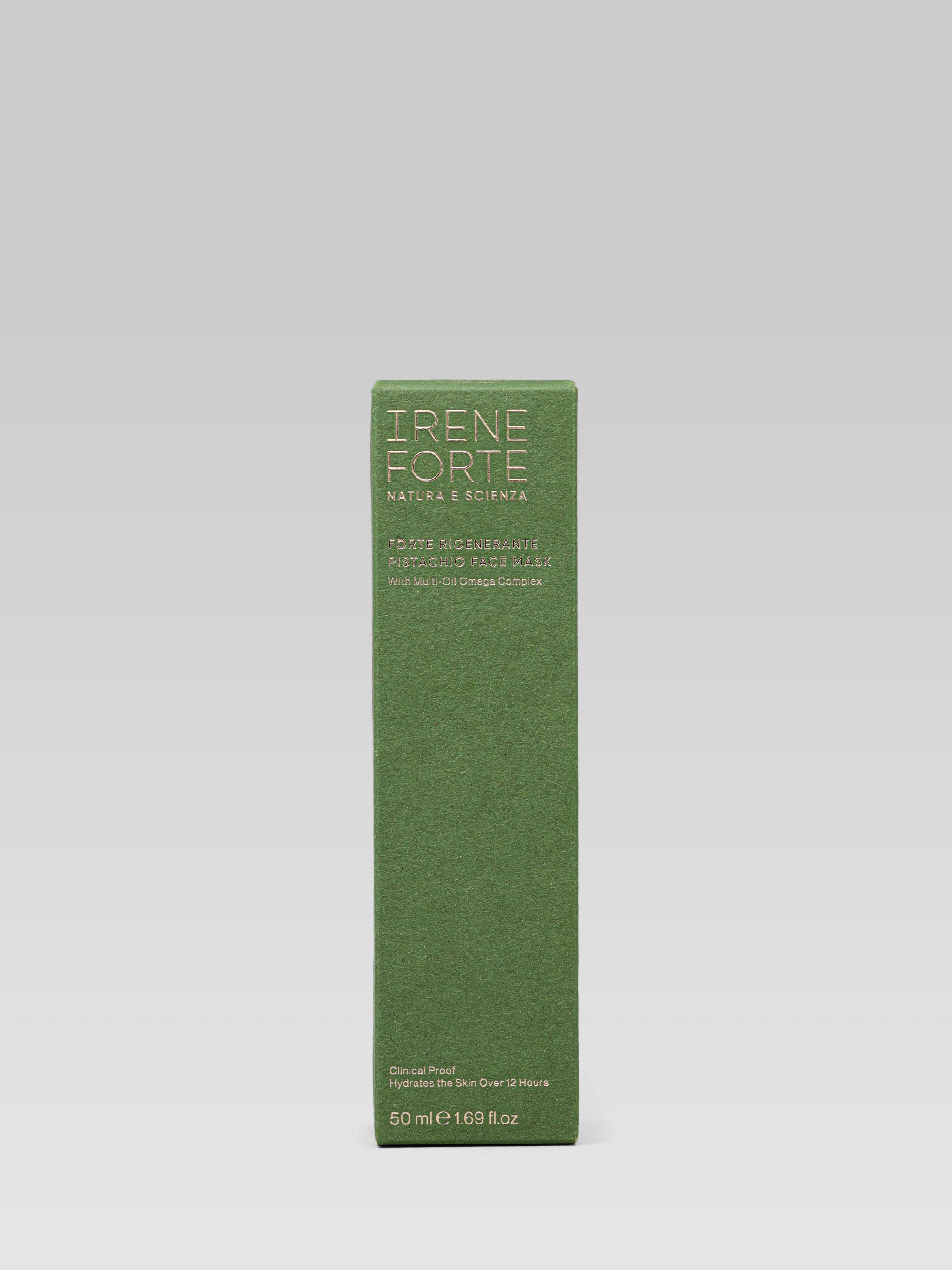 IRENE FORTE Pistachio Face Mask product packaging 