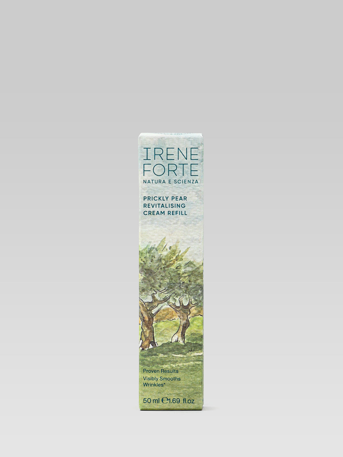 IRENE FORTE Prickly Pear Revitalising Cream Refill packaging