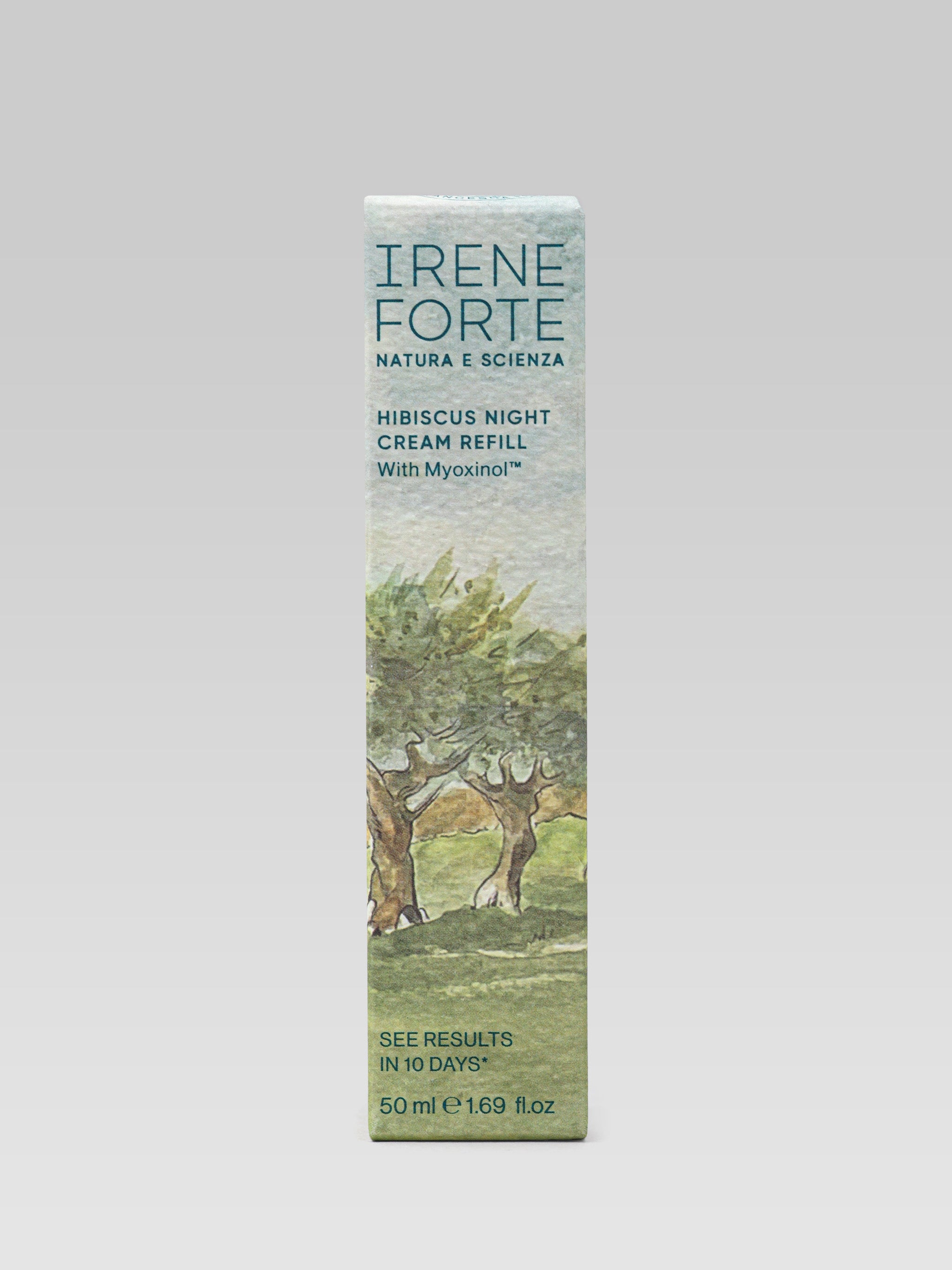 IRENE FORTE Hibiscus Night Cream - Refill packaging