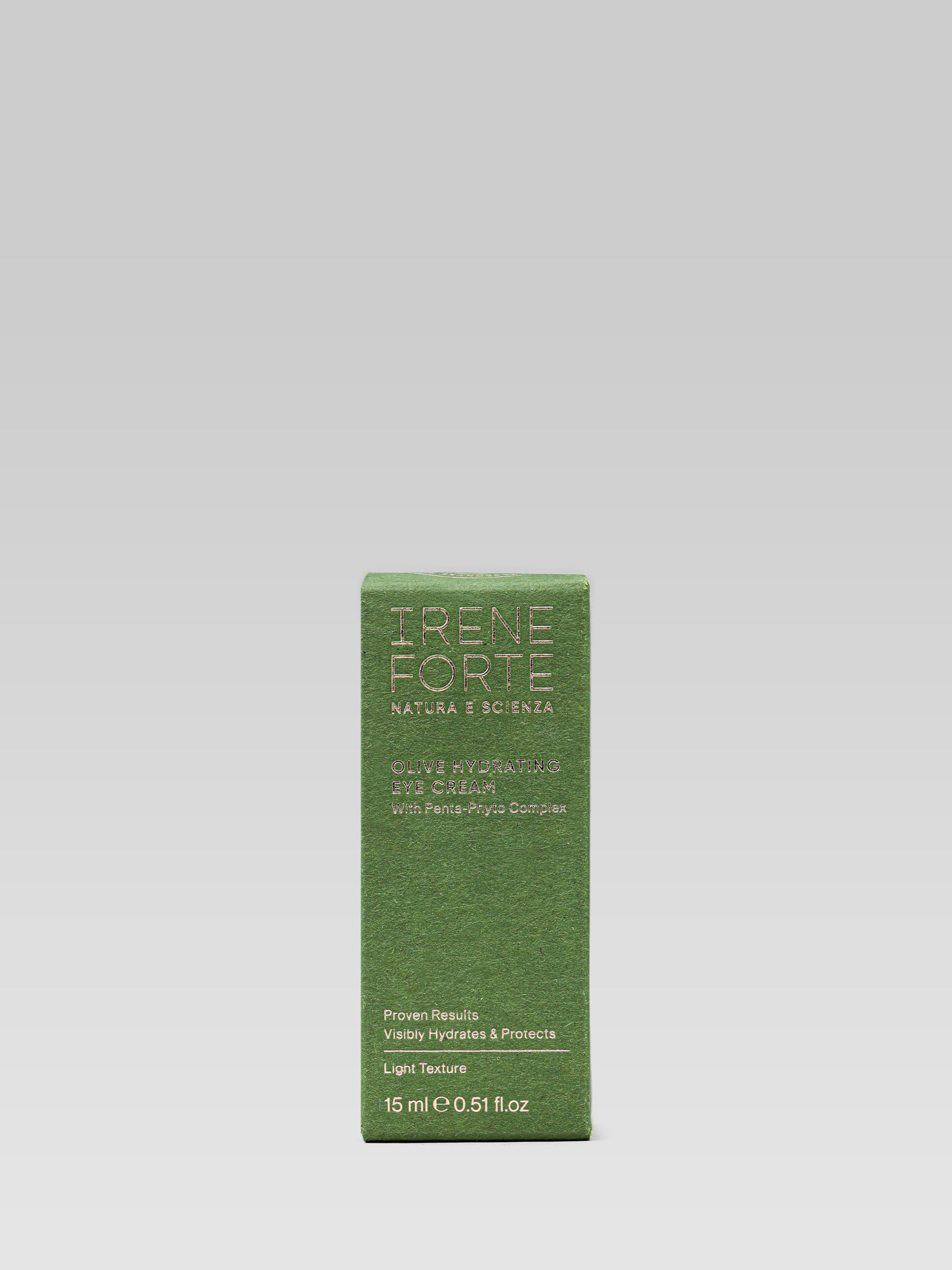 IRENE FORTE Olive Hydrating Eye Cream packaging