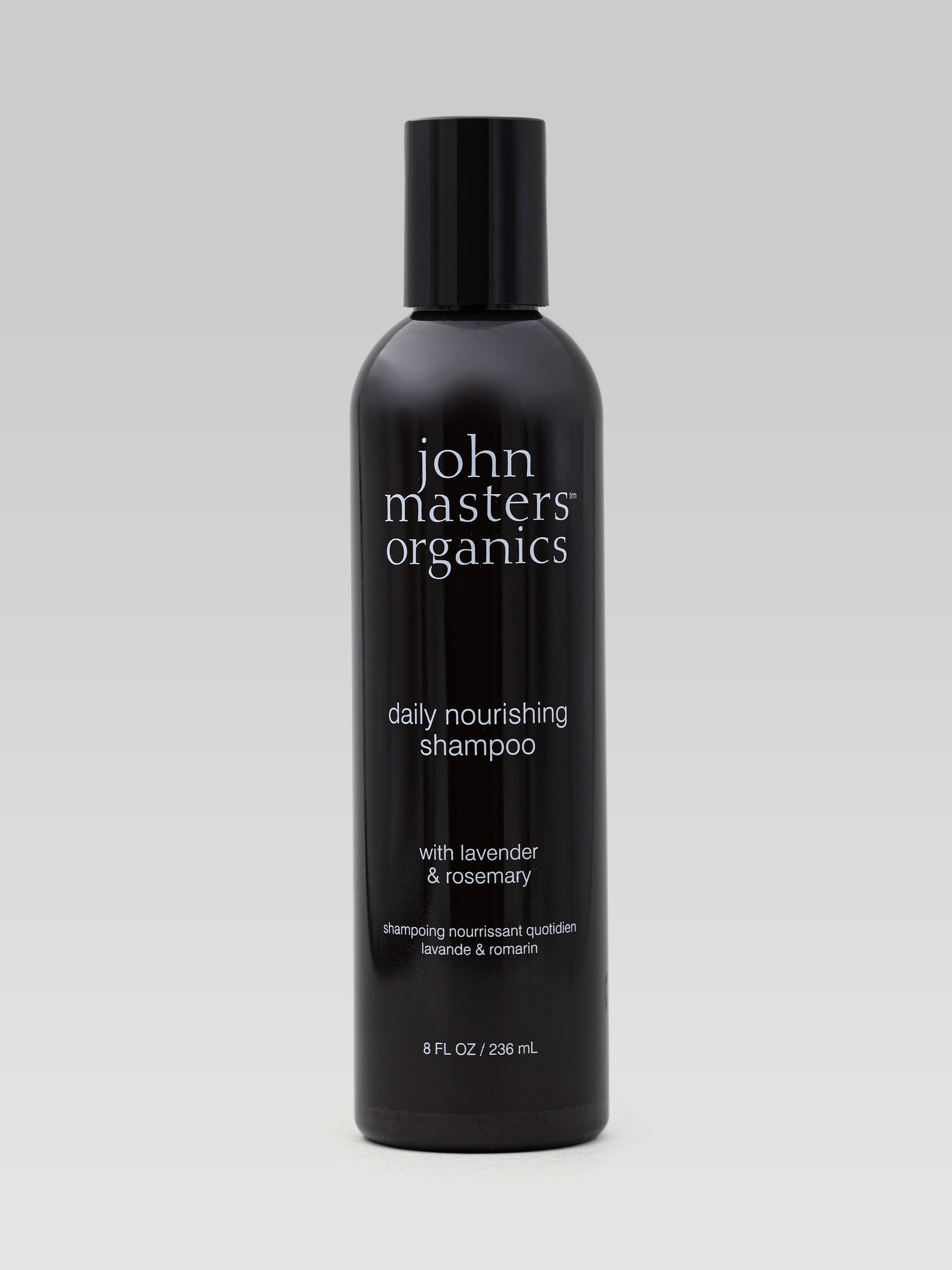 John Masters Organics Daily Nourishing Shampoo Natural Hair Care with Lavender and rosemary 236 ml