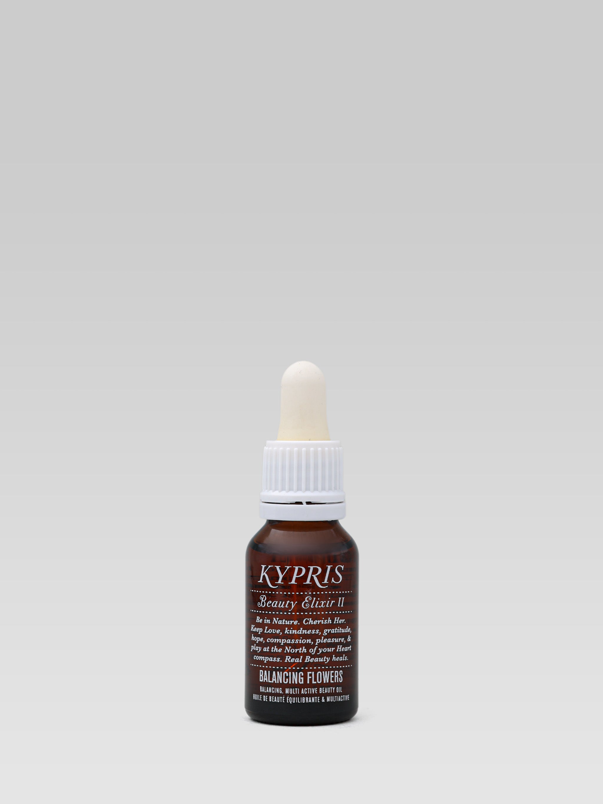 Kypris Beauty Elixir II Balacing Flowers product shot travel size 