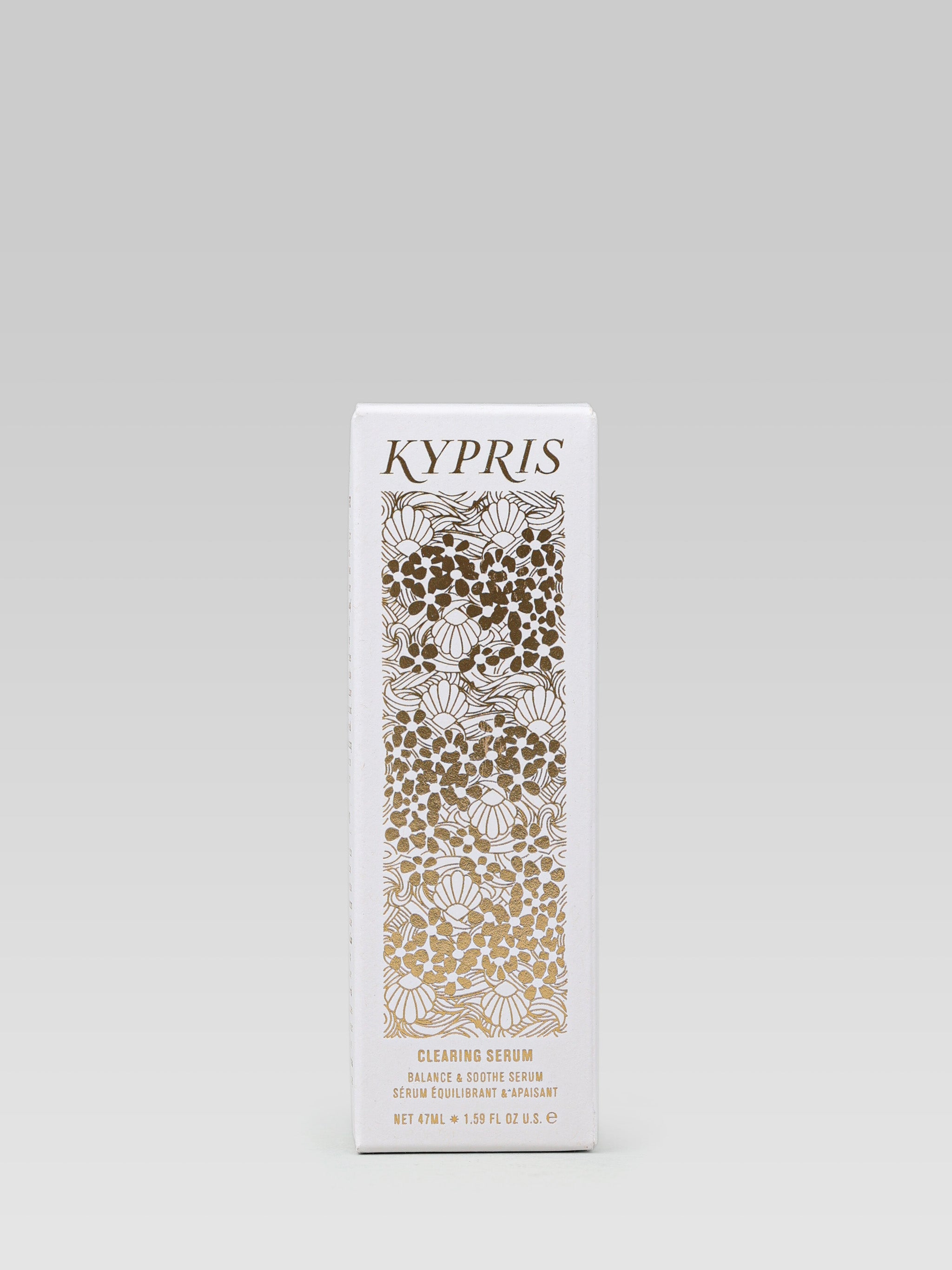 Kypris Clearing Serum product packaging 