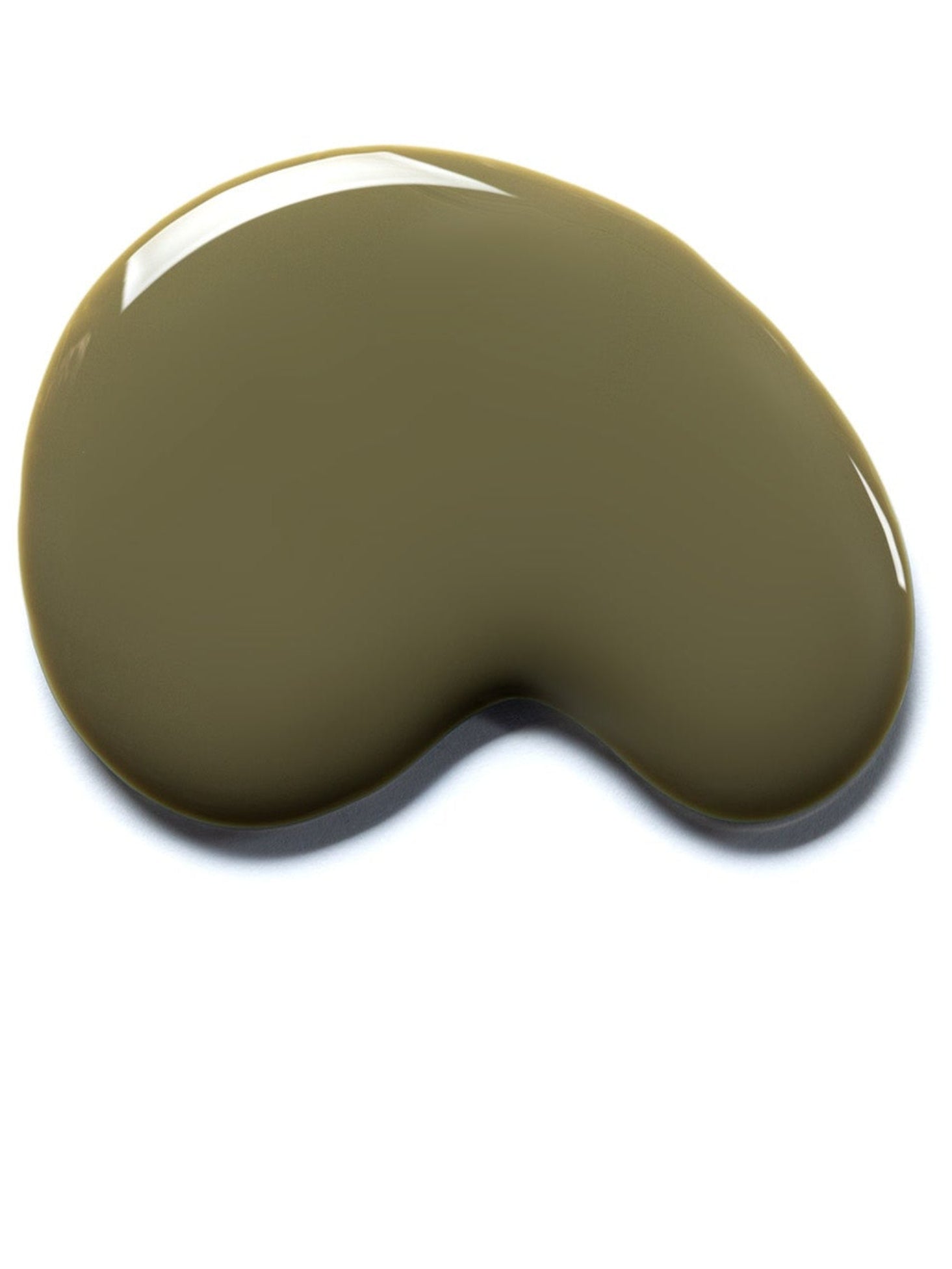 KAROLIN VAN LOON Argile des Marais soft khaki green nail polish swatch