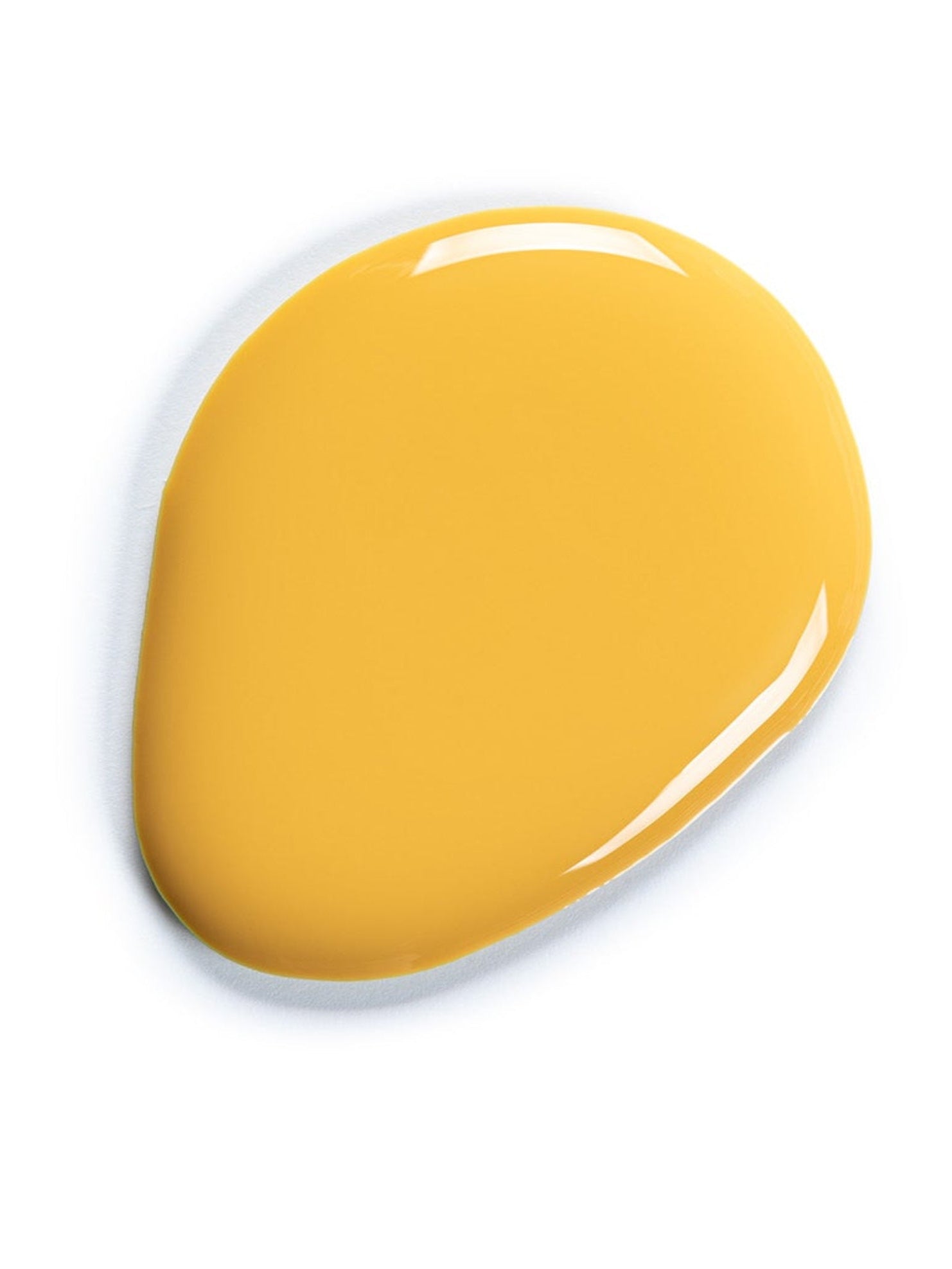 KAROLIN VAN LOON Jaune Mimosa yellow nail polish swatch