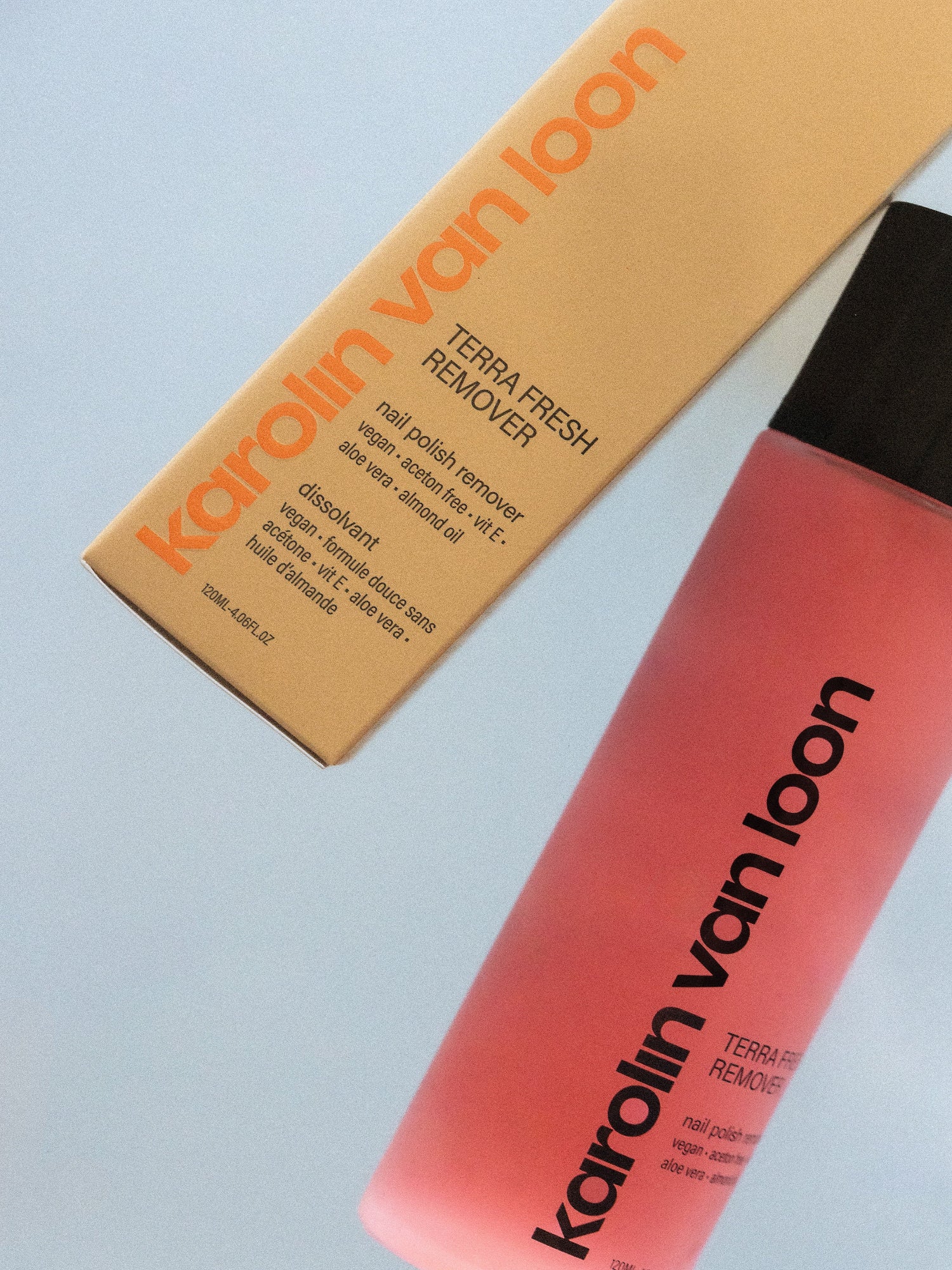KAROLIN VAN LOON Terra Fresh Remover gentle nail polish remover