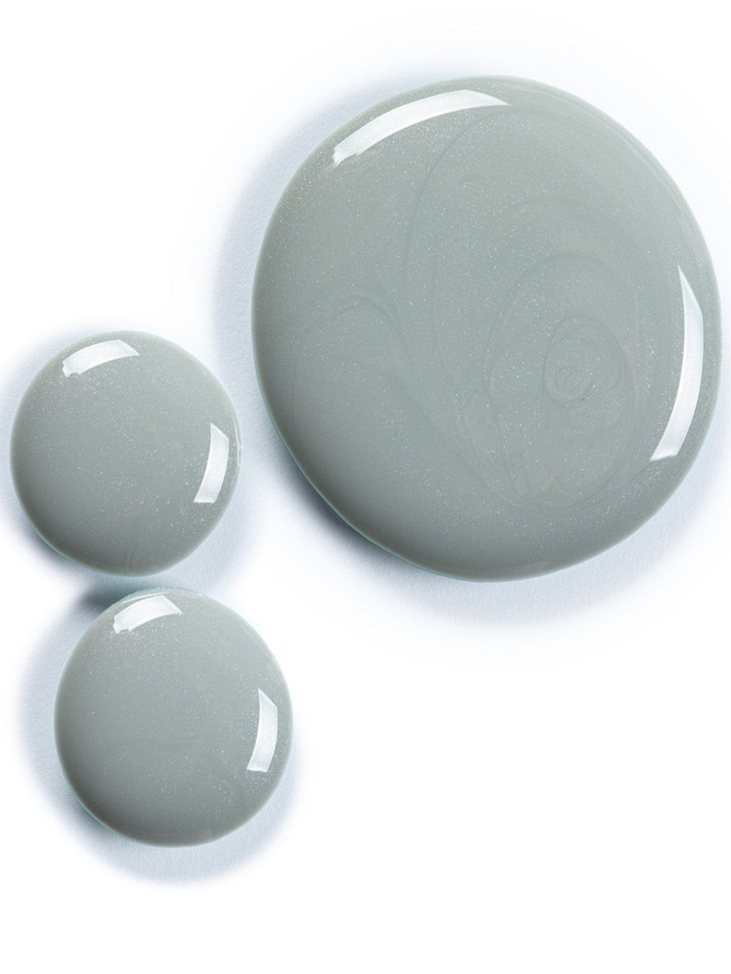 Karolin van Loon Terre Verte nail polish swatch in muted sage green