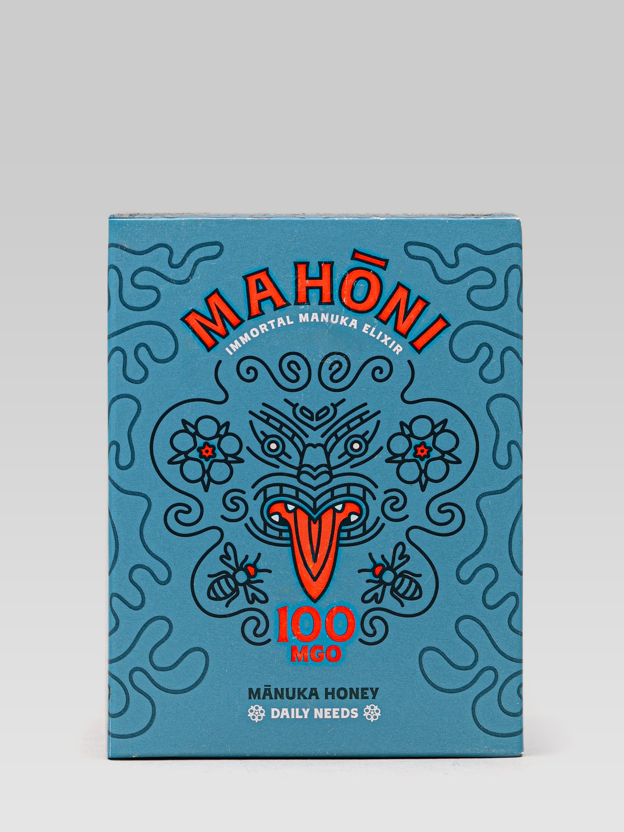 Mahoni Daily Needs 100 MGO product packaging