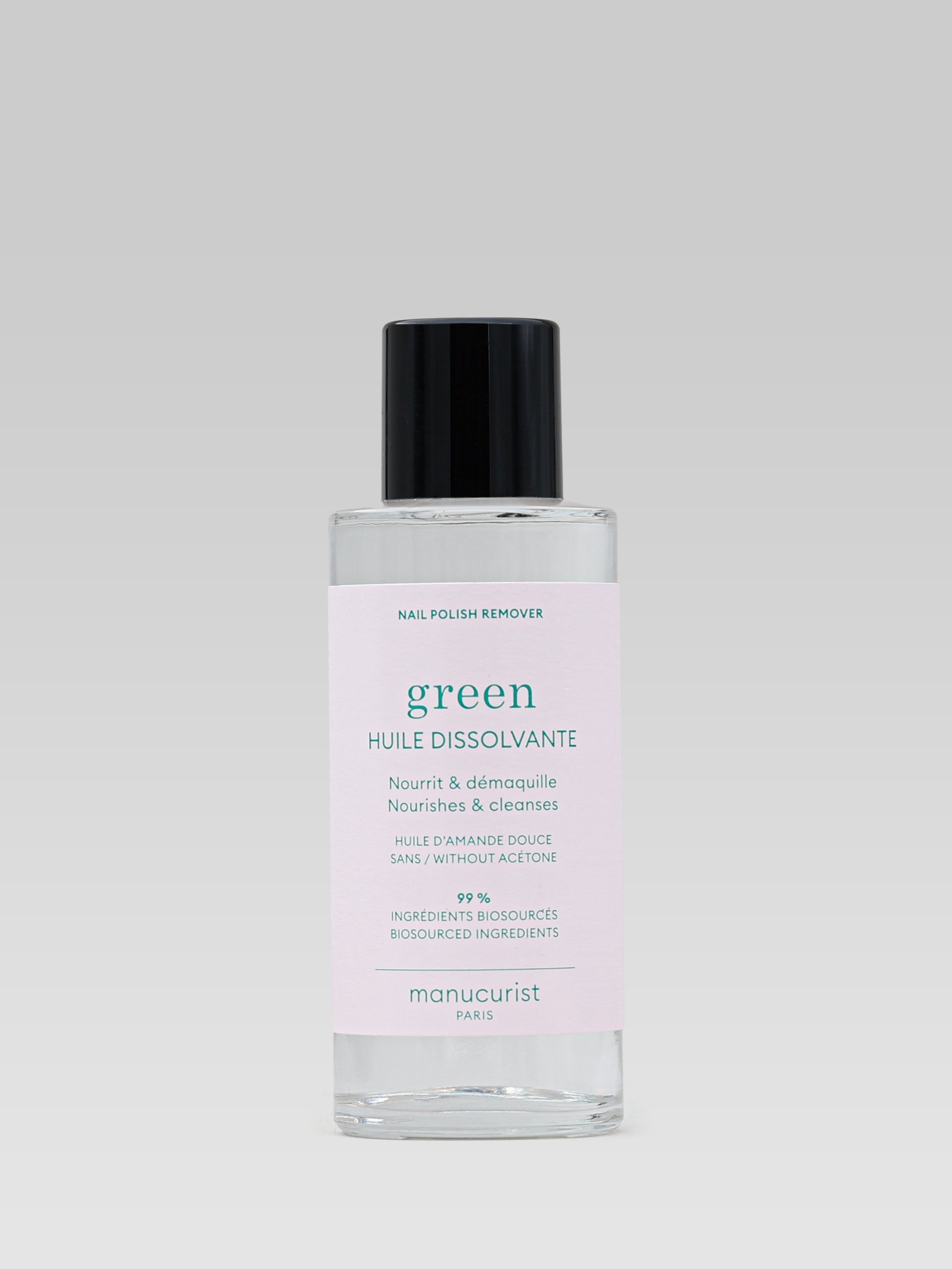 MANUCURIST Green Nail Polish Removing Oil product shot