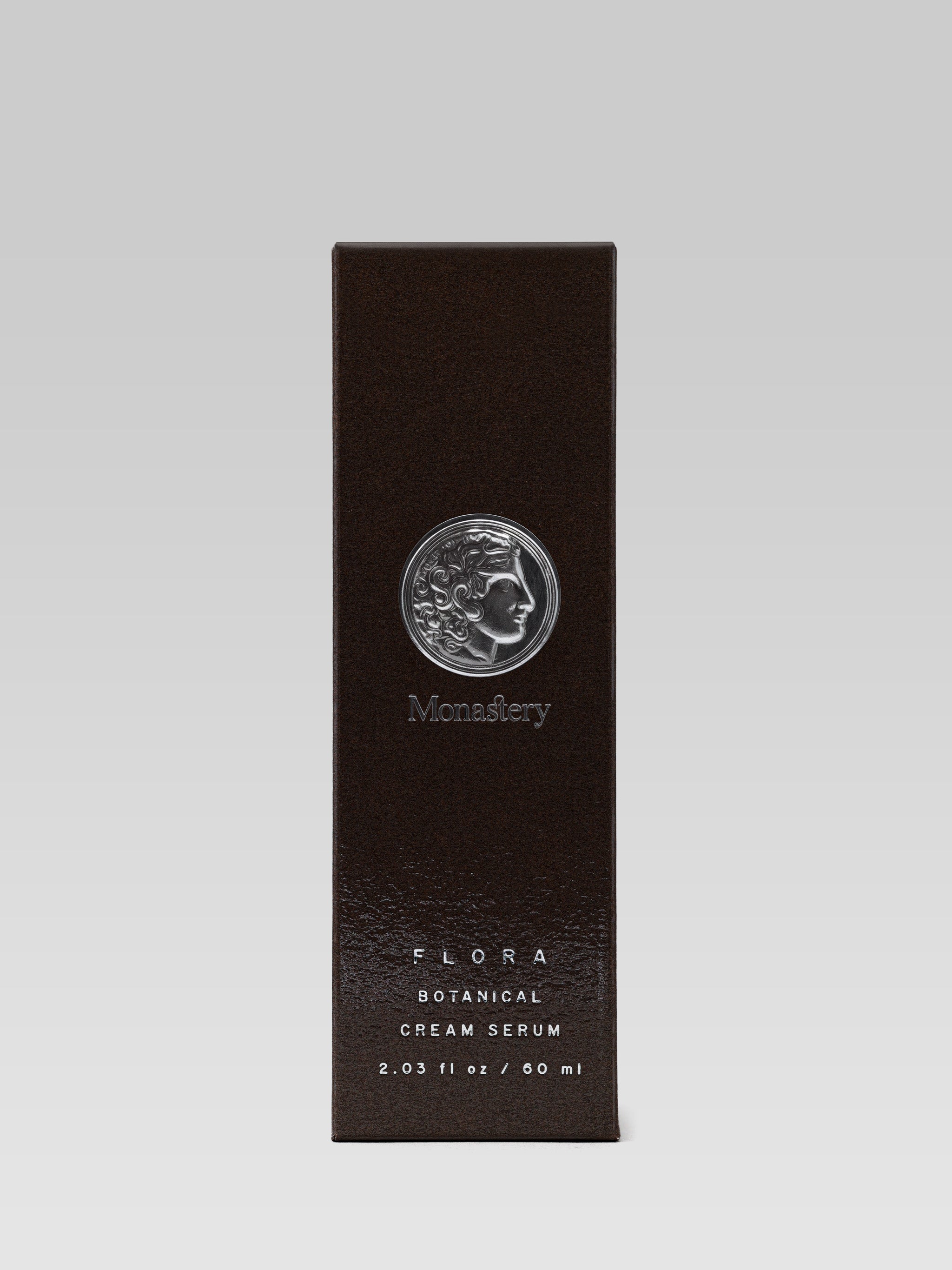MONASTERY Flora Cream Serum product packaging