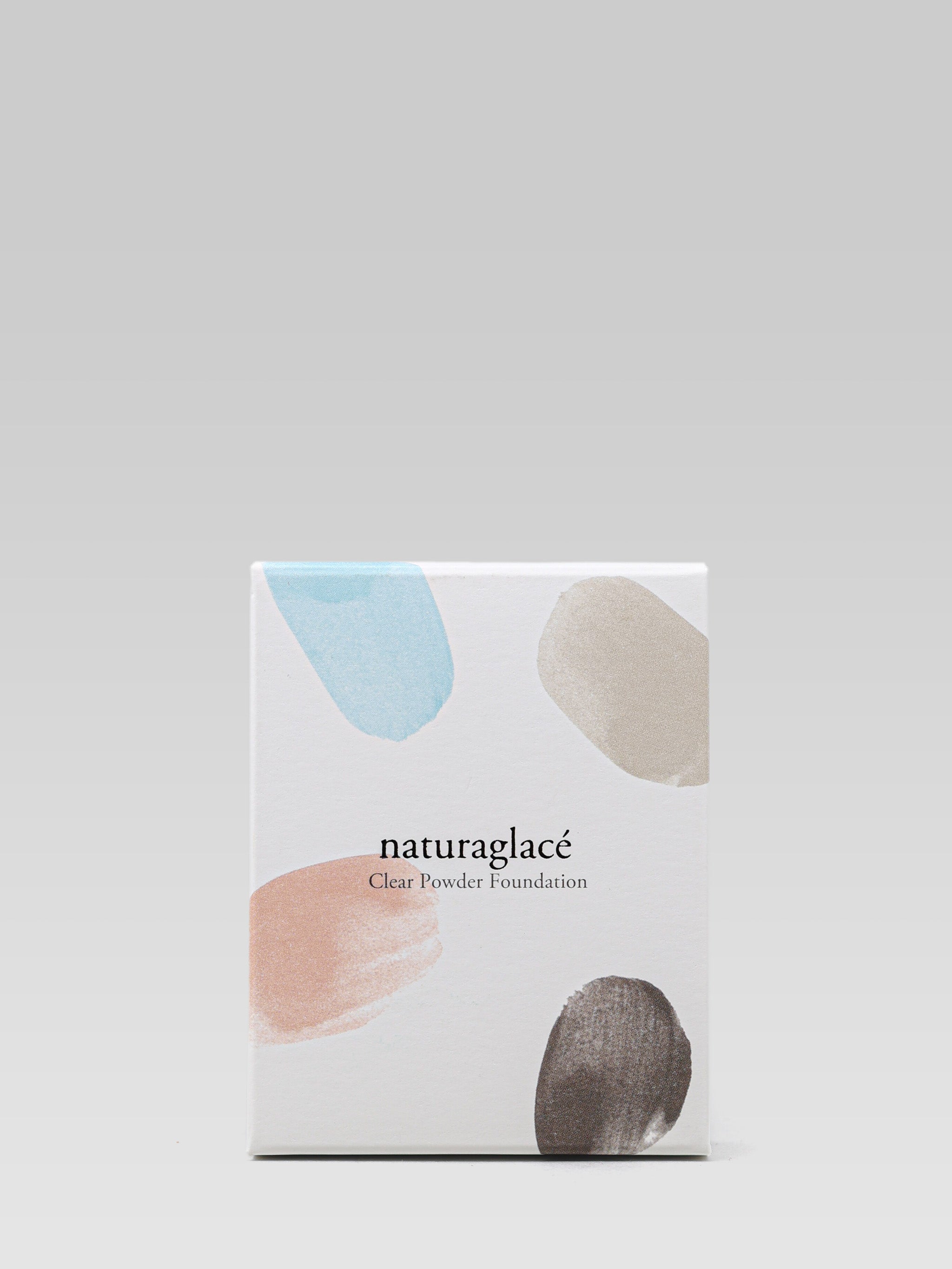 Naturaglace Clear Powder Foundation product packaging natural make up 