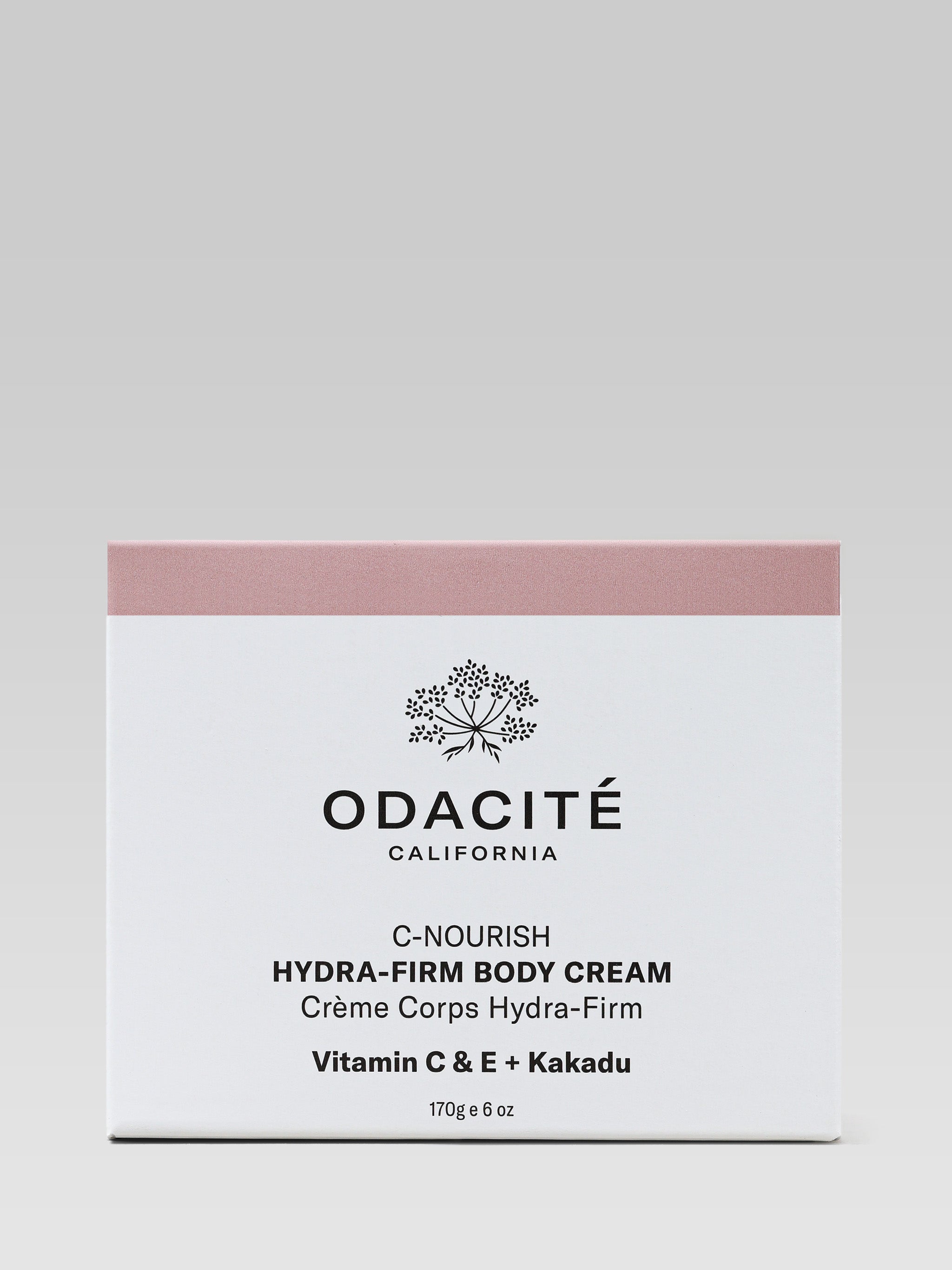 ODACITÉ C-Nourish Hydra-Firm Body Cream packaging