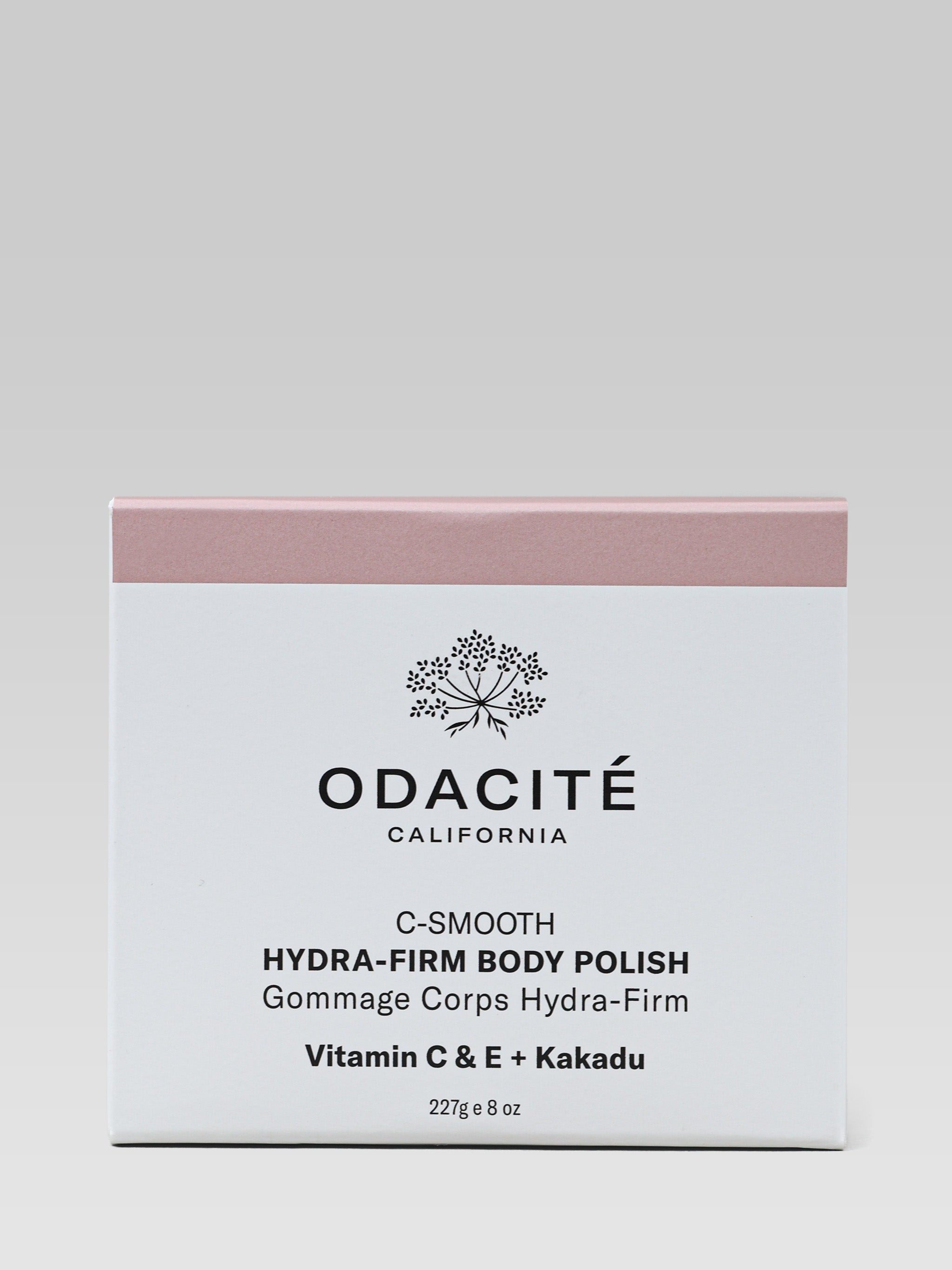 ODACITÉ Hydra-Firm Body Polish C-Smooth packaging