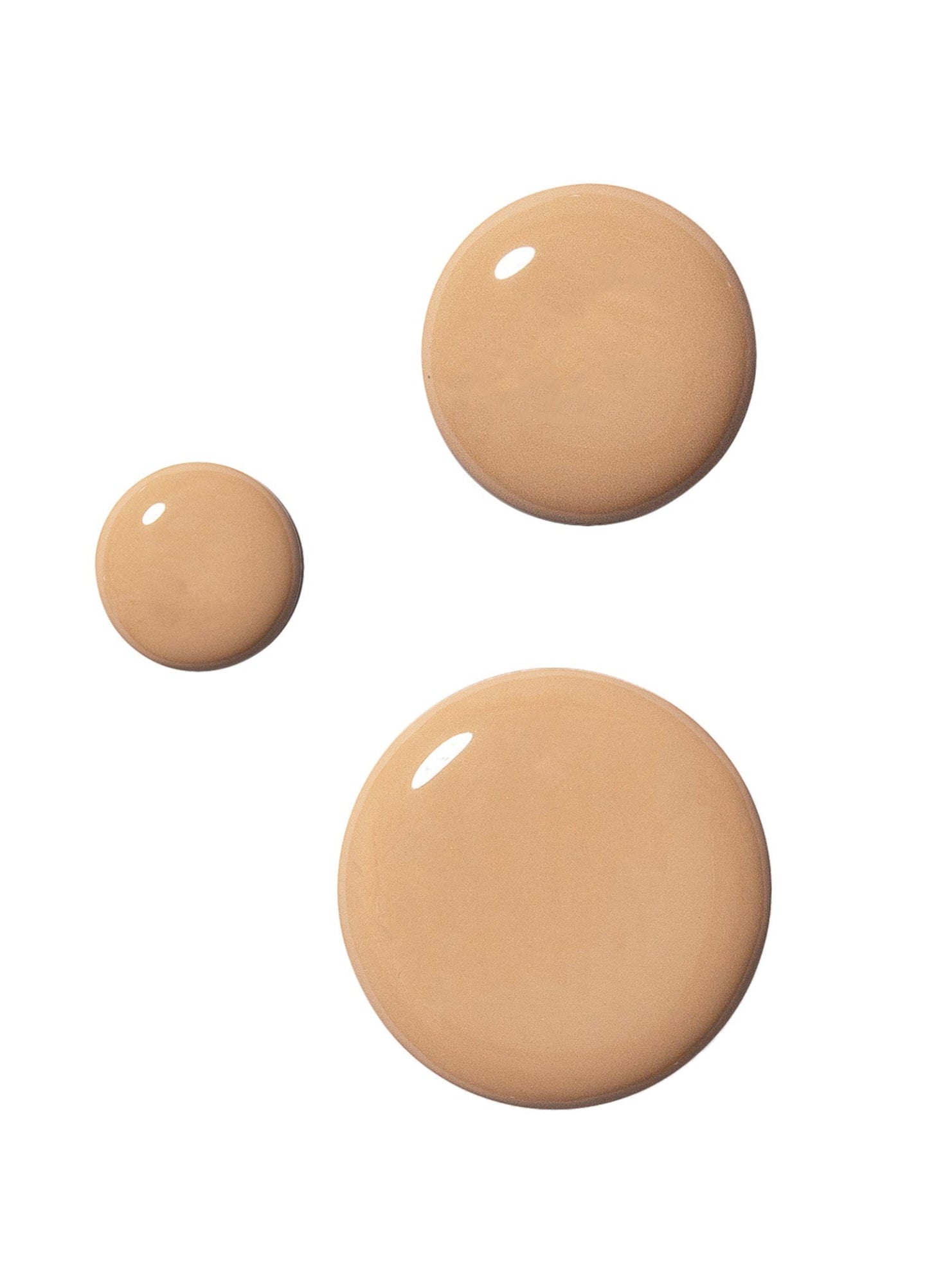 ODACITÉ Mineral Drops Tinted SPF 50 sunscreen texture swatches