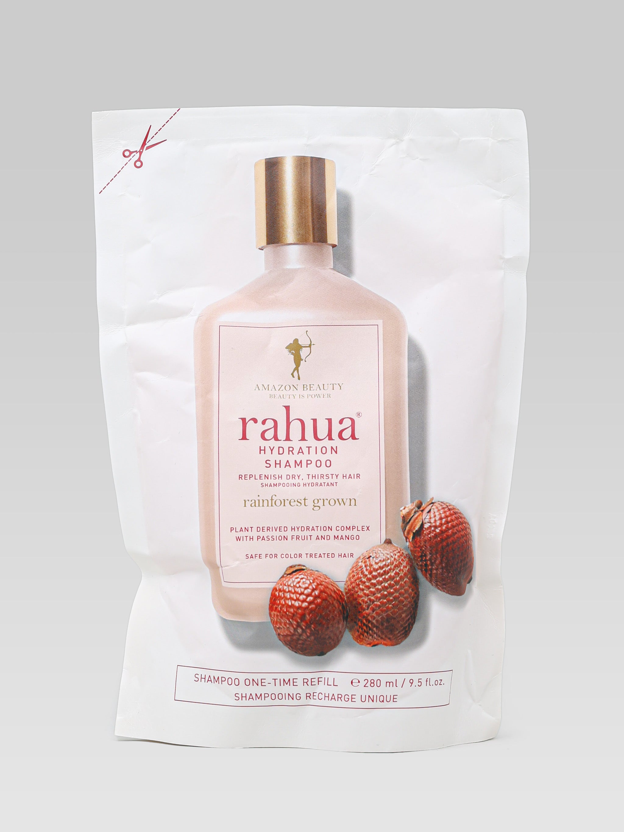 RAHUA Hydration Shampoo Replenish Dry, Thirsty Hair Plant Derived Hydration Complex with Passion Fruit and mango  Refill