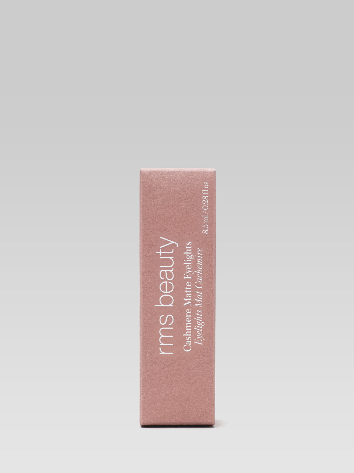 RMS BEAUTY Cashmere Matte Eyelights in Tundra Taupe packaging