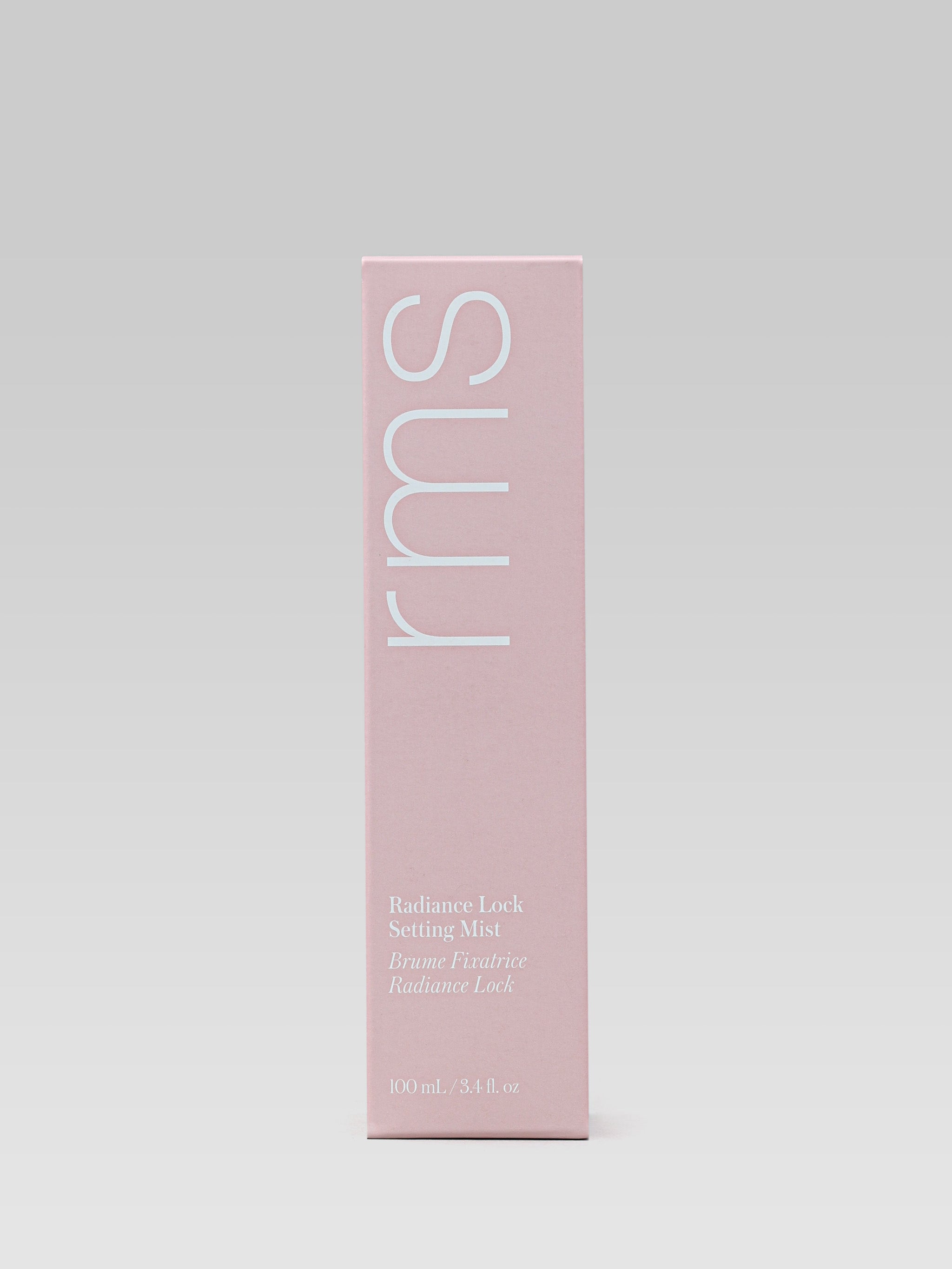 RMS BEAUTY Radiance Lock Setting Mist packaging
