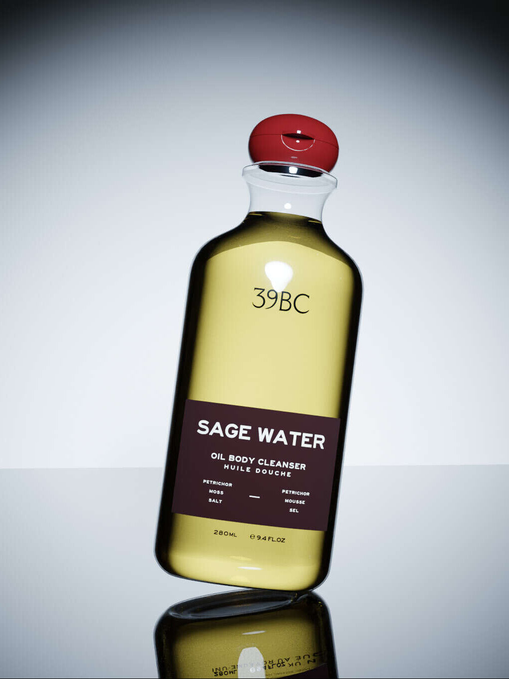 39BC Sage Water Oil Body Cleanser