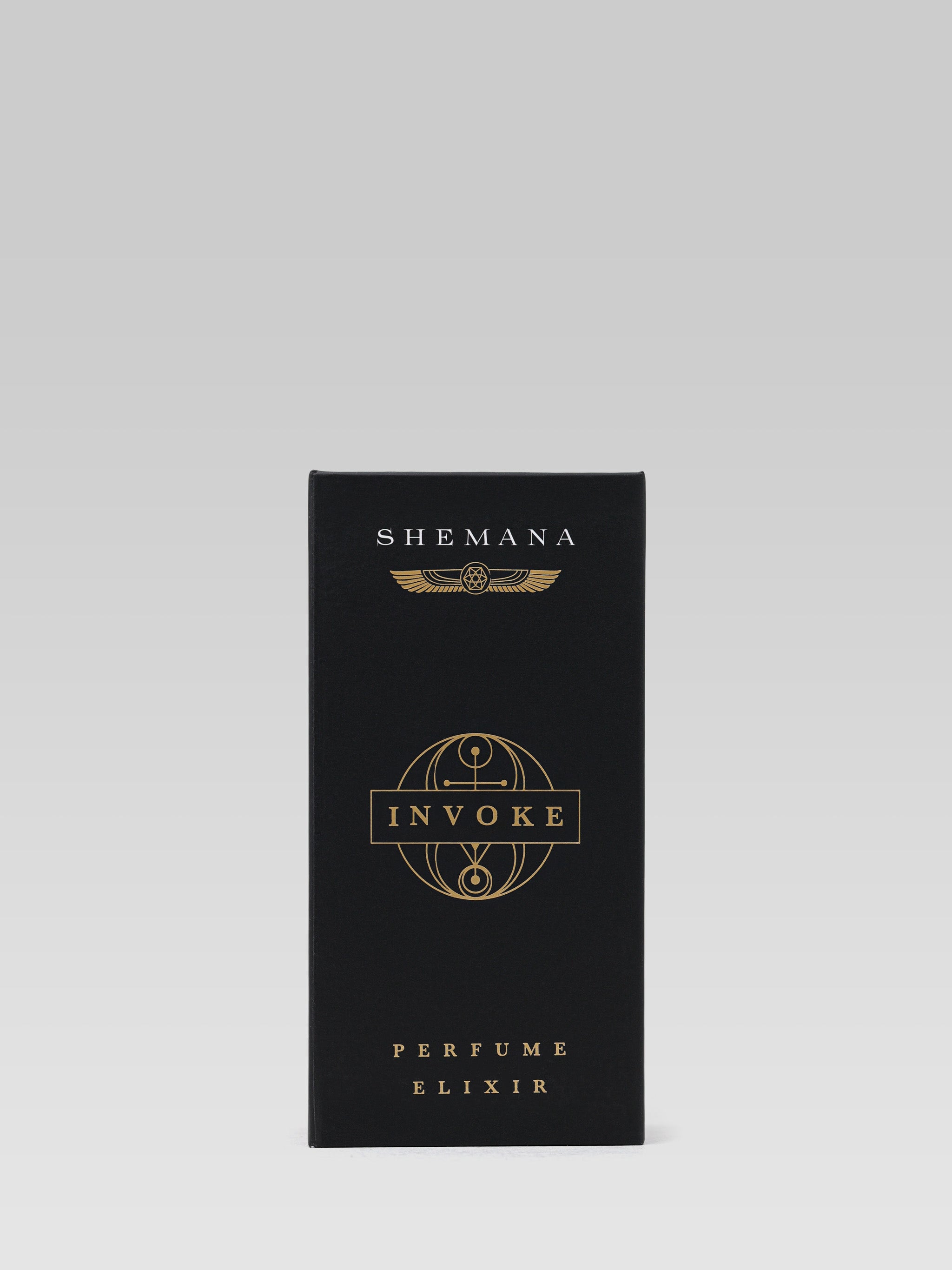 SHEMANA Invoke Perfume Elixir product packaging