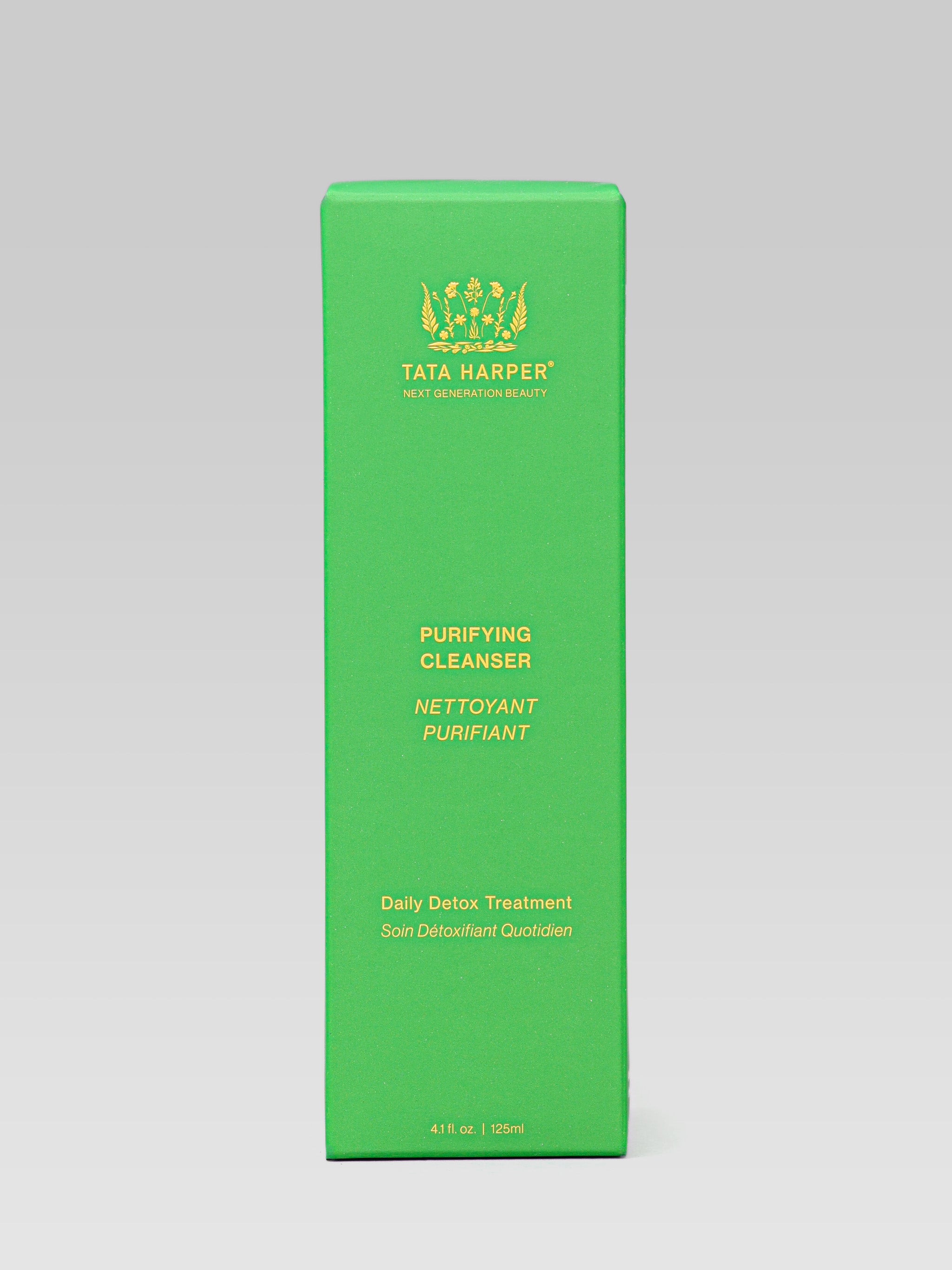 Tata Harper Purifying Gel Cleanser product packaging
