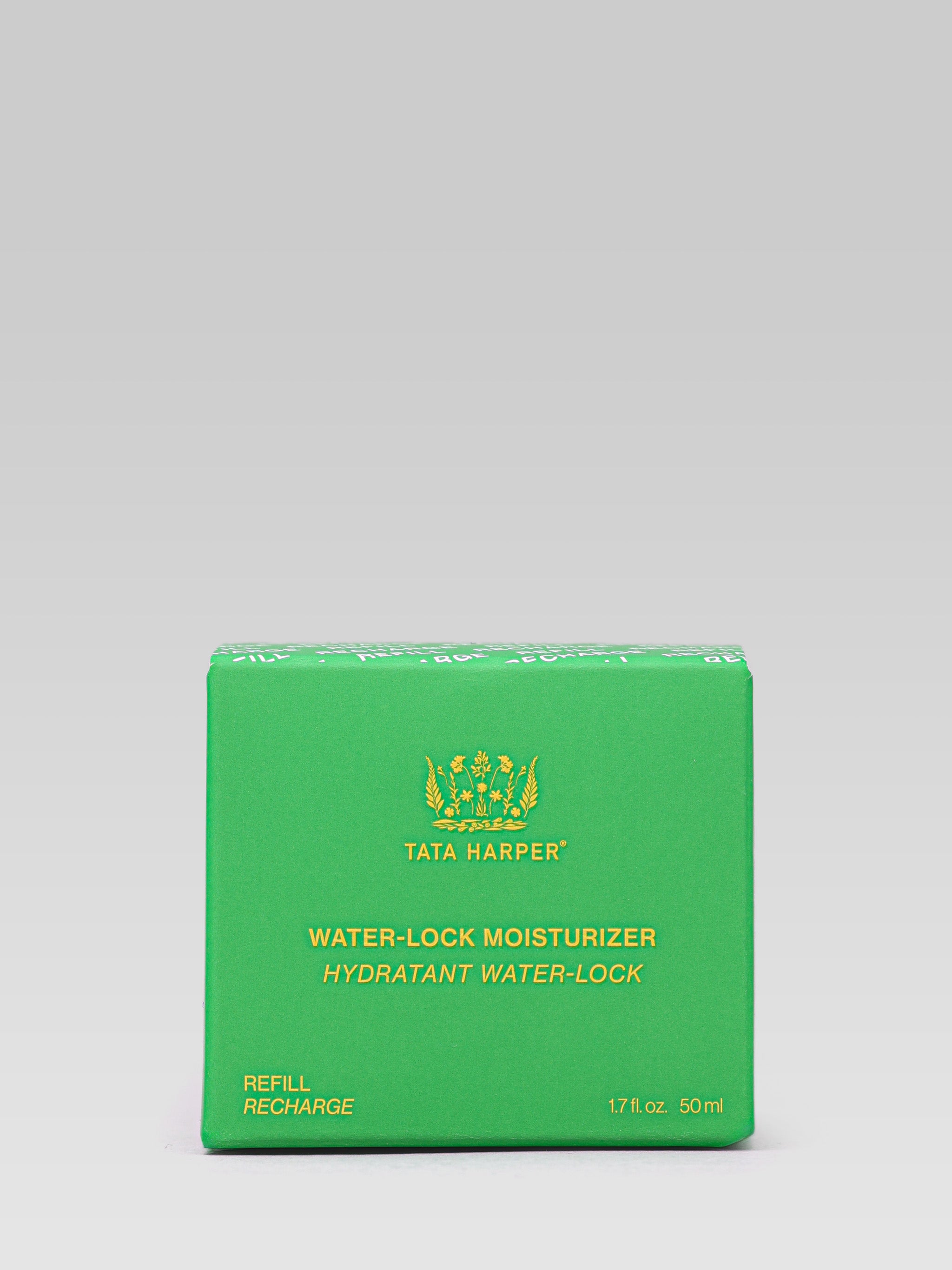 Tata Harper Waterlock Moisturizer Refill 24h hydrating product hydratant water-lock packaging