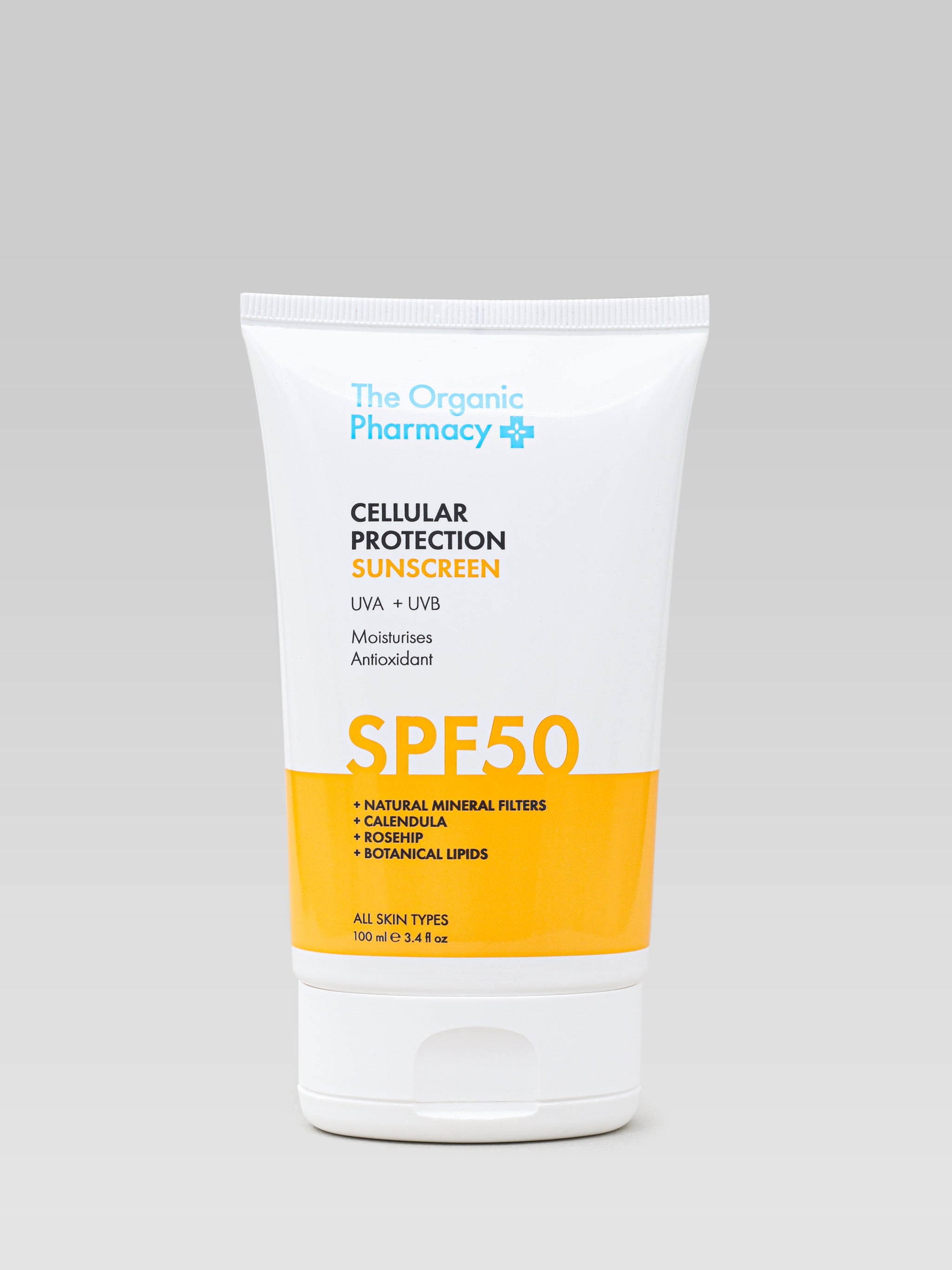 THE ORGANIC PHARMACY Cellular Protection Sun Cream SPF 50 100 ml product shot
