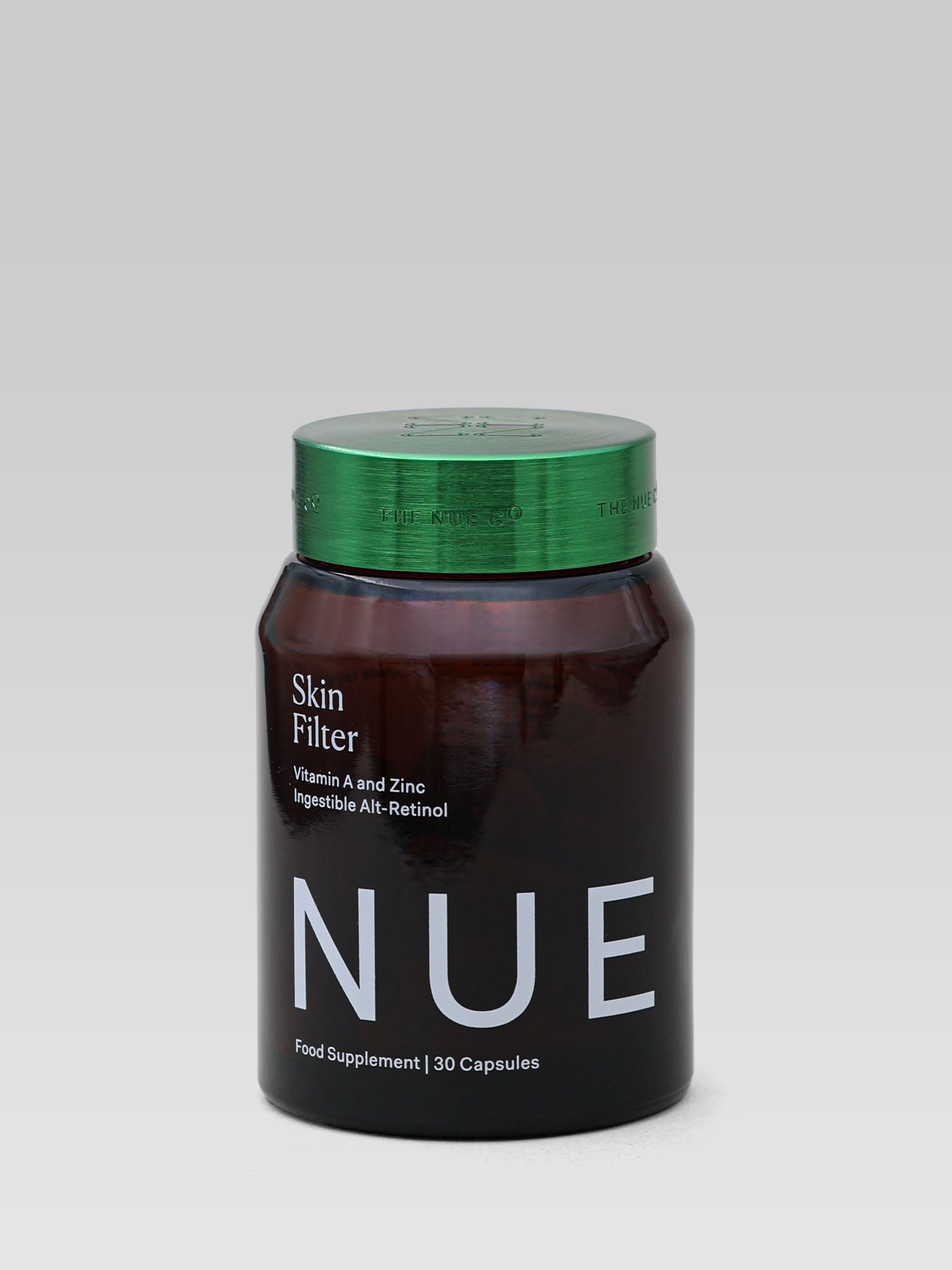 THE NUE CO Skin Filter Food Supplement with Vitamin A and Zinc product shot